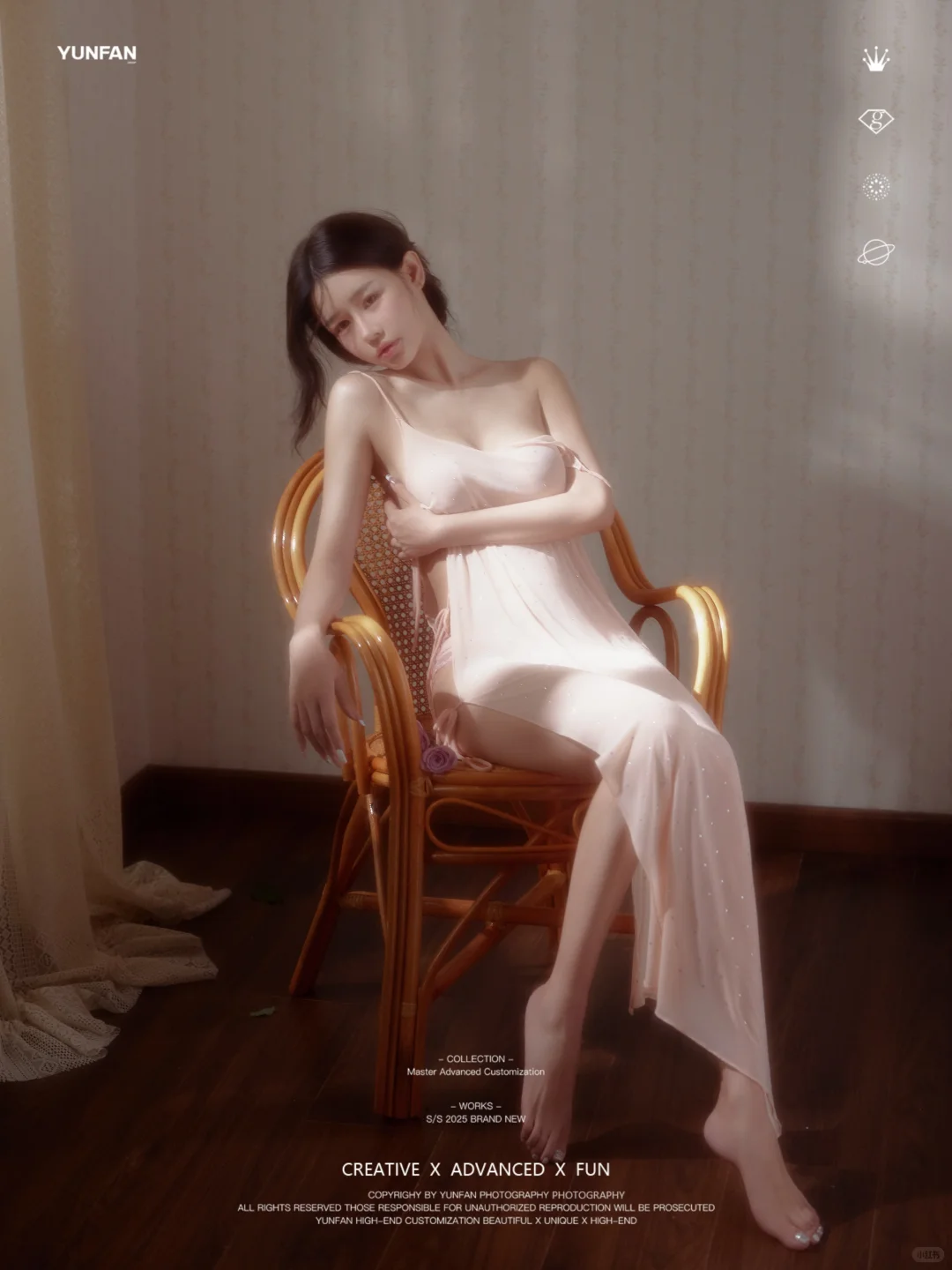 💗柔雾私房写真 | 光影下的纯欲氛围感~