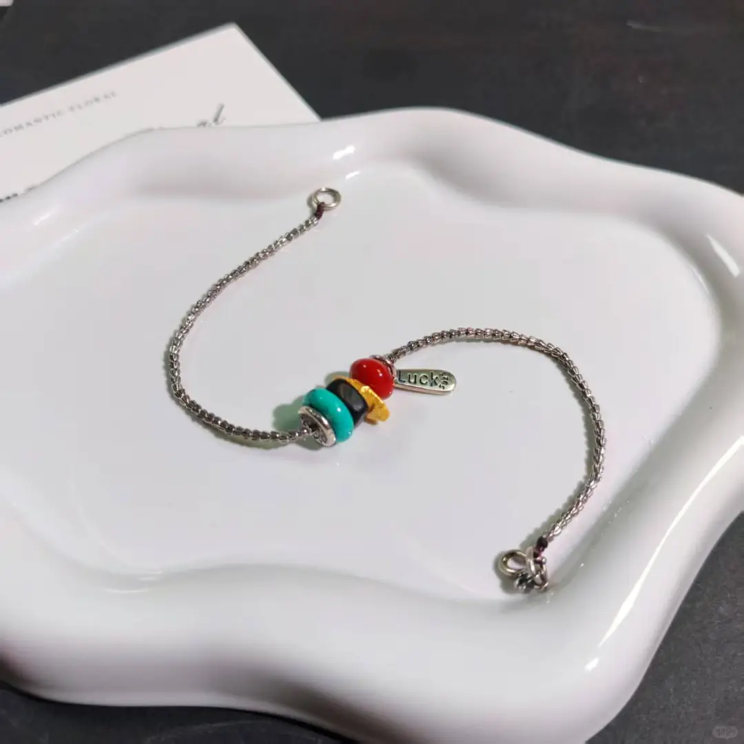 💥天然石+纯银=王炸！解锁你的叠戴自由！