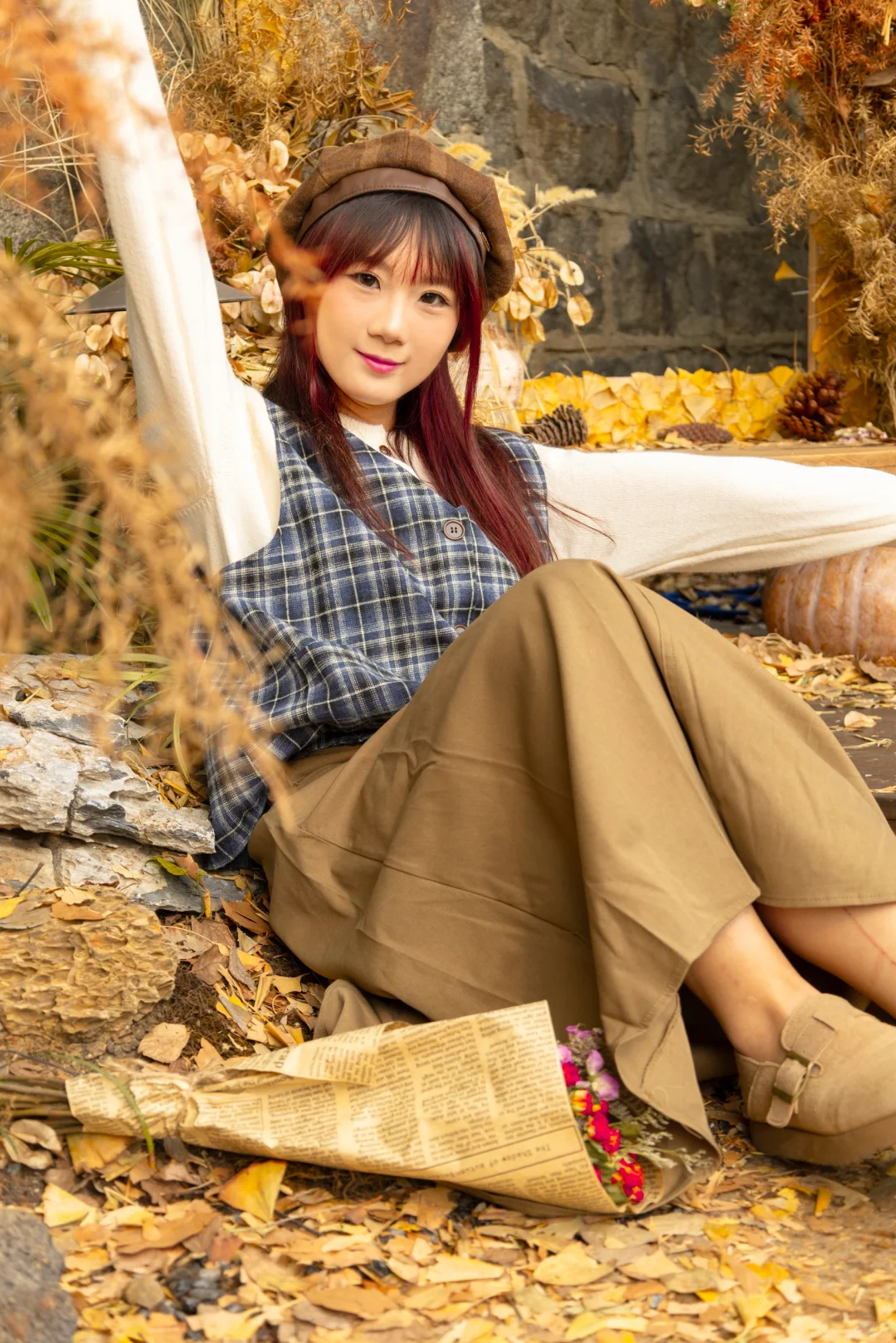 一杯咖啡☕️打翻了秋天调色盘