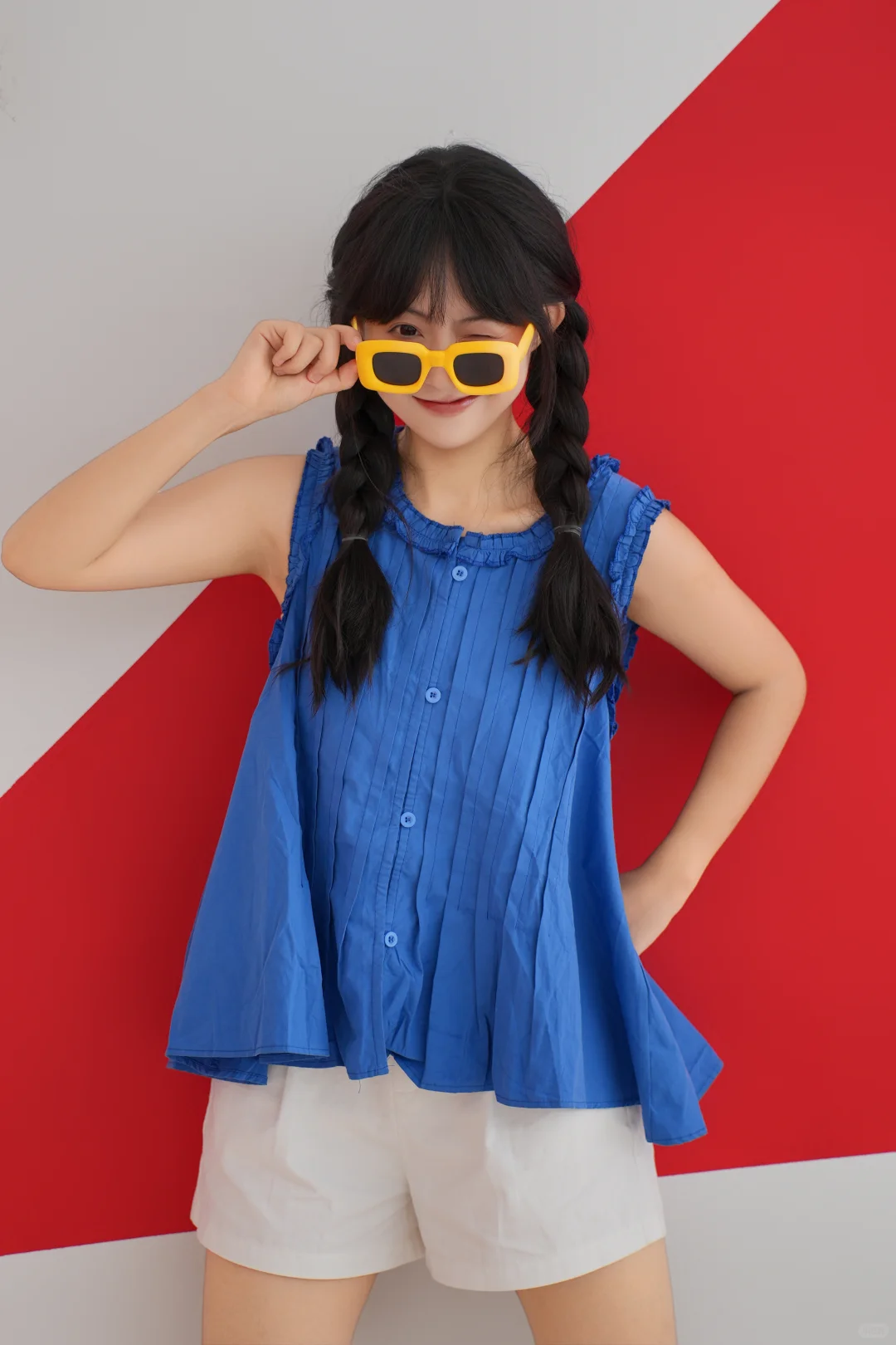 夏天就该拍甜妹