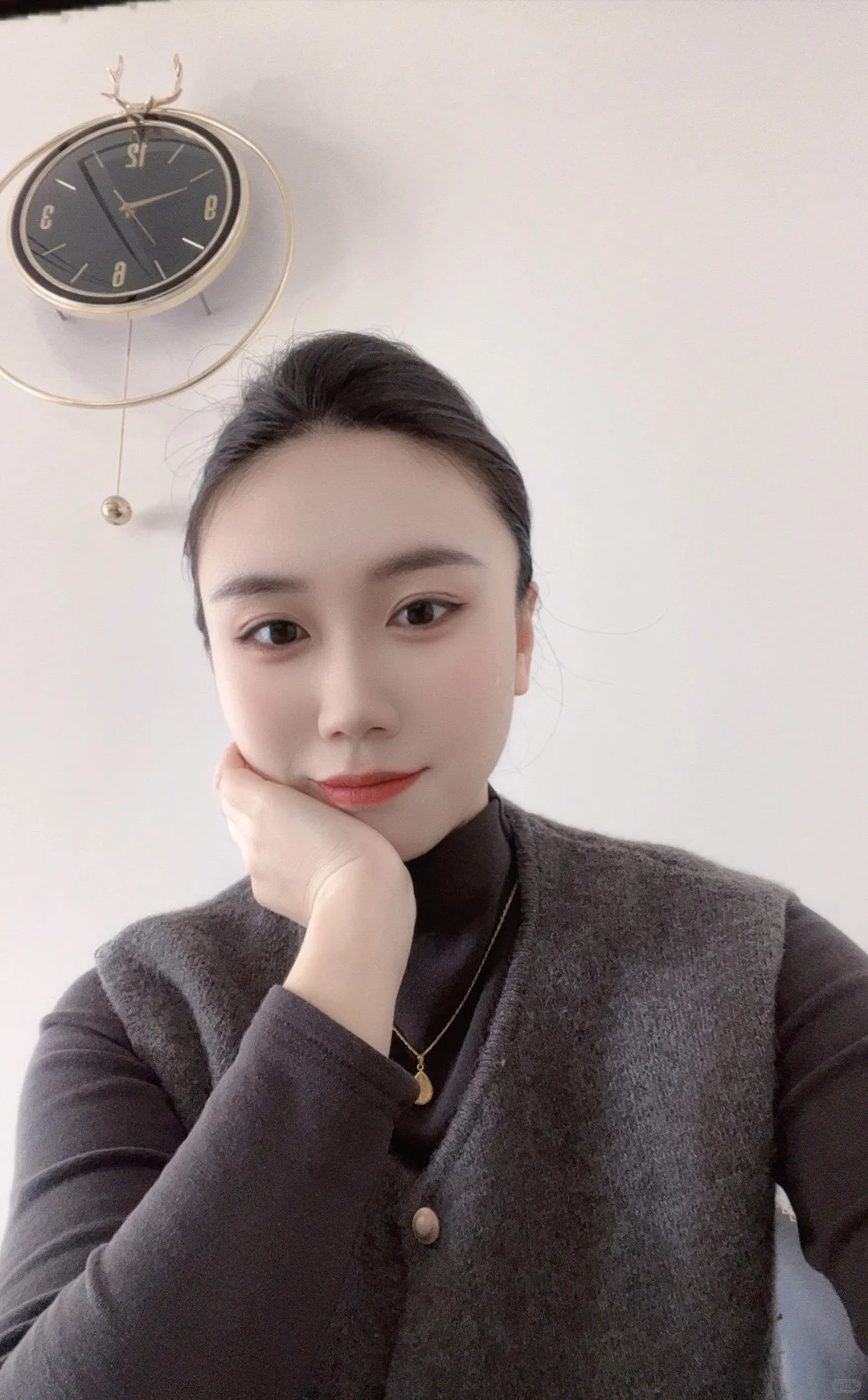 我要是扎起头发来你就跑不了了