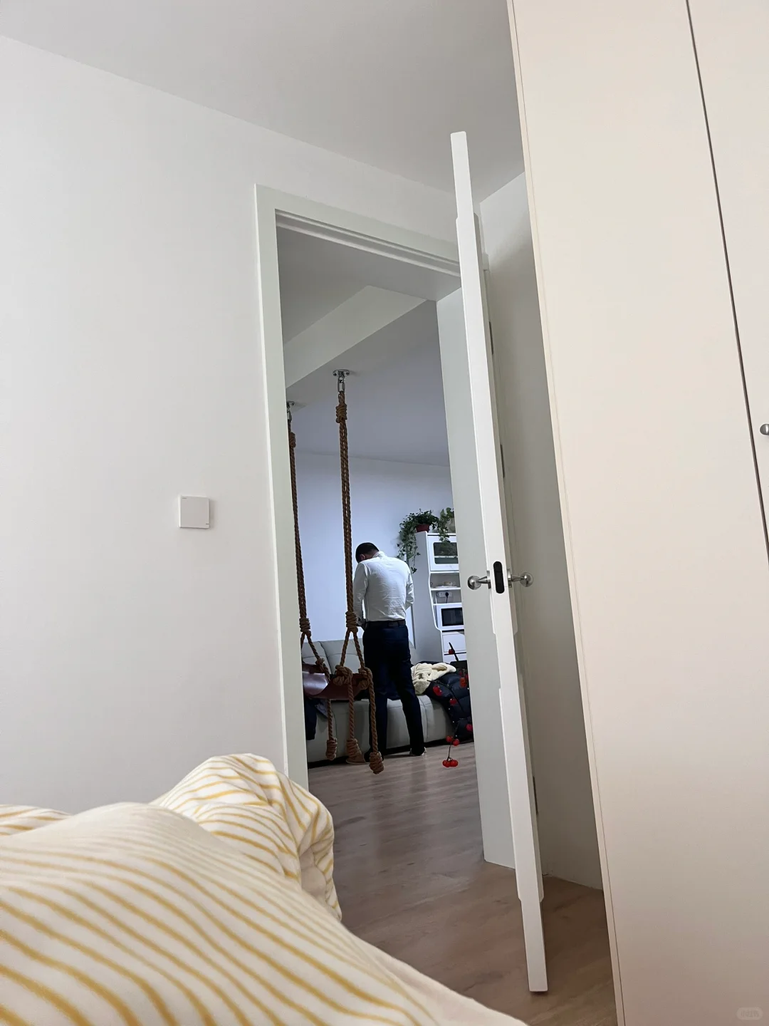 夫妻日常｜清晨一声老公把自己给喊害羞了