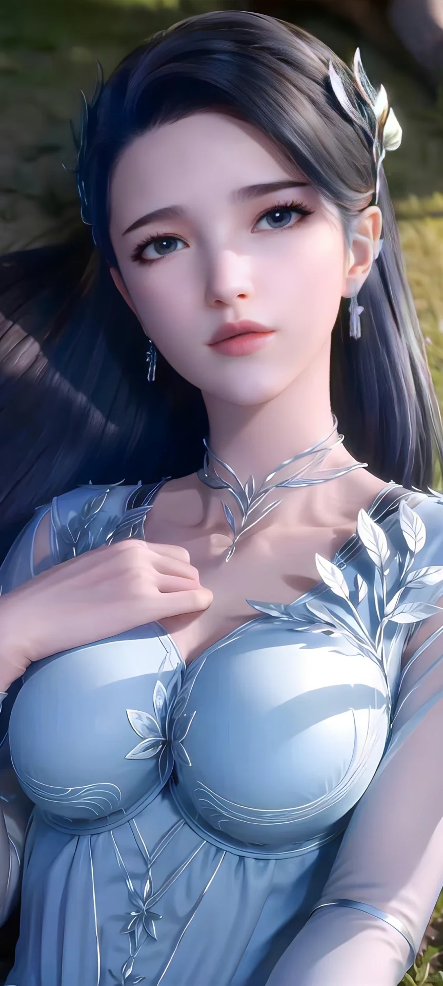 斗罗大陆：阿银 性感 AI 壁纸