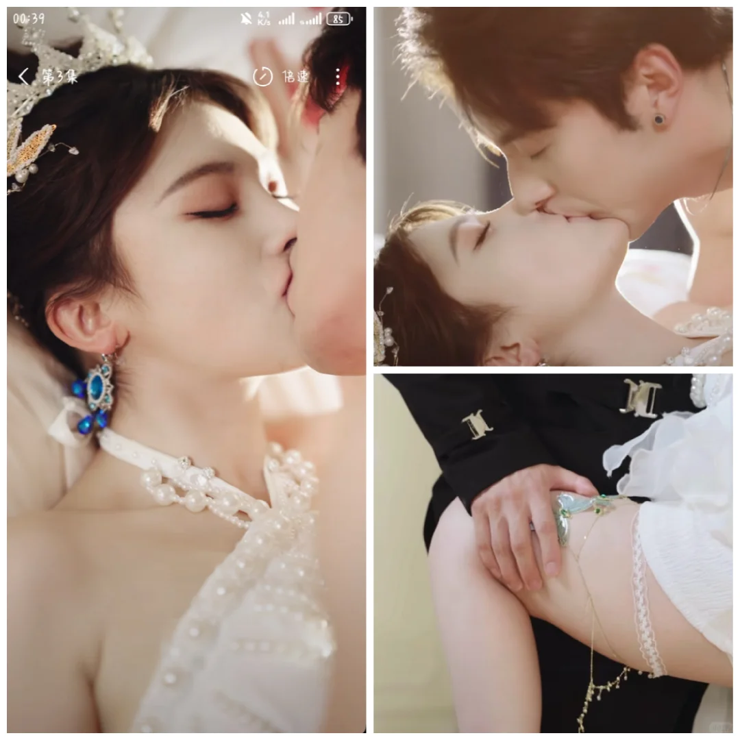 谁能拒绝男女主这种极致的性感拉扯！