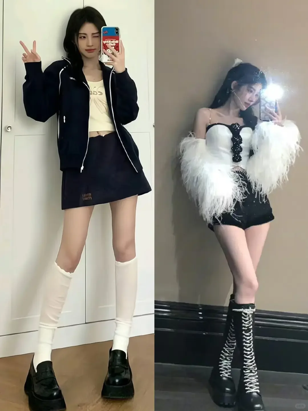 内娱腿精天团集合！这腿长我直接惊掉下巴