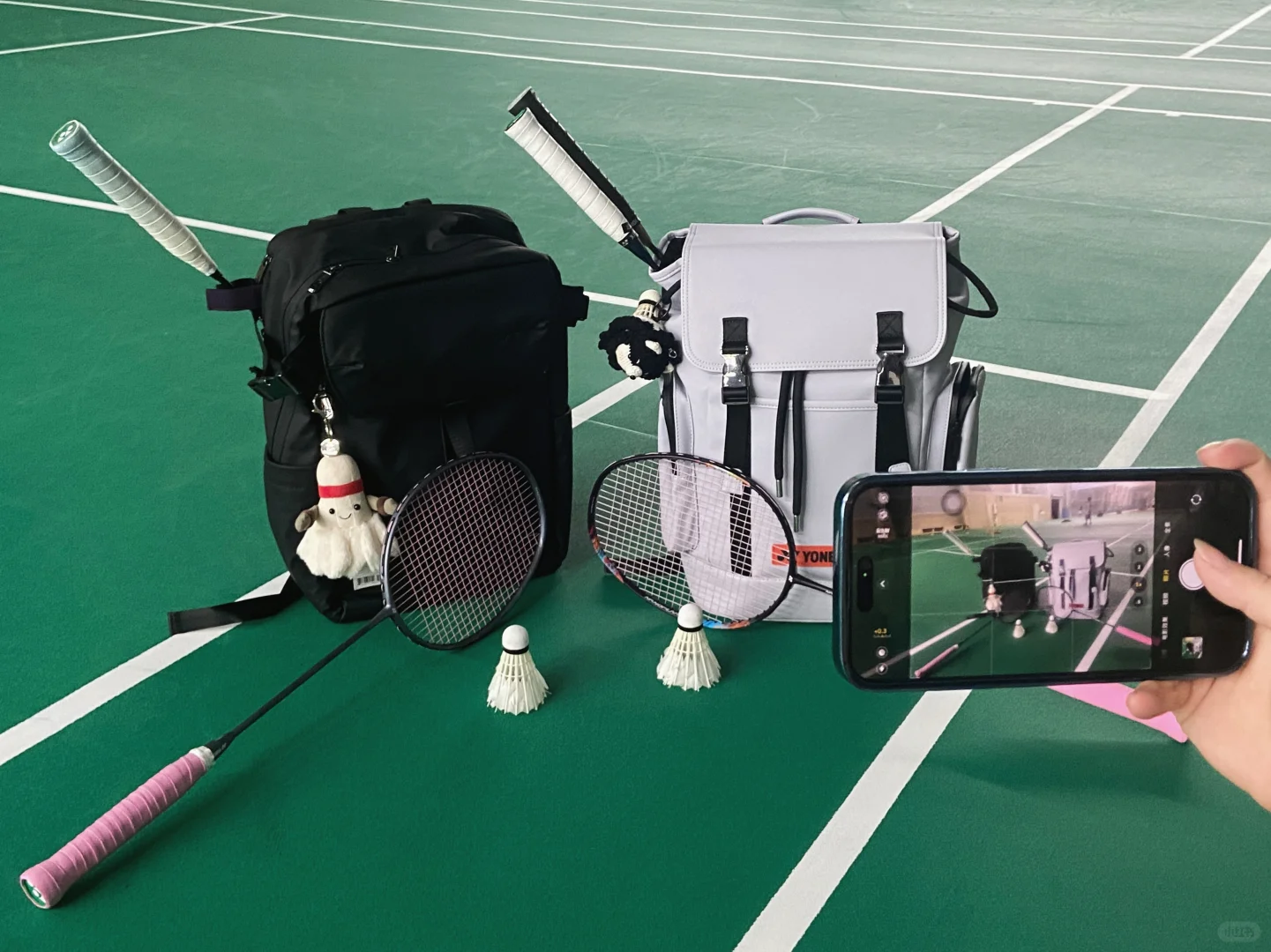 出来打球🏸最重要的是出来