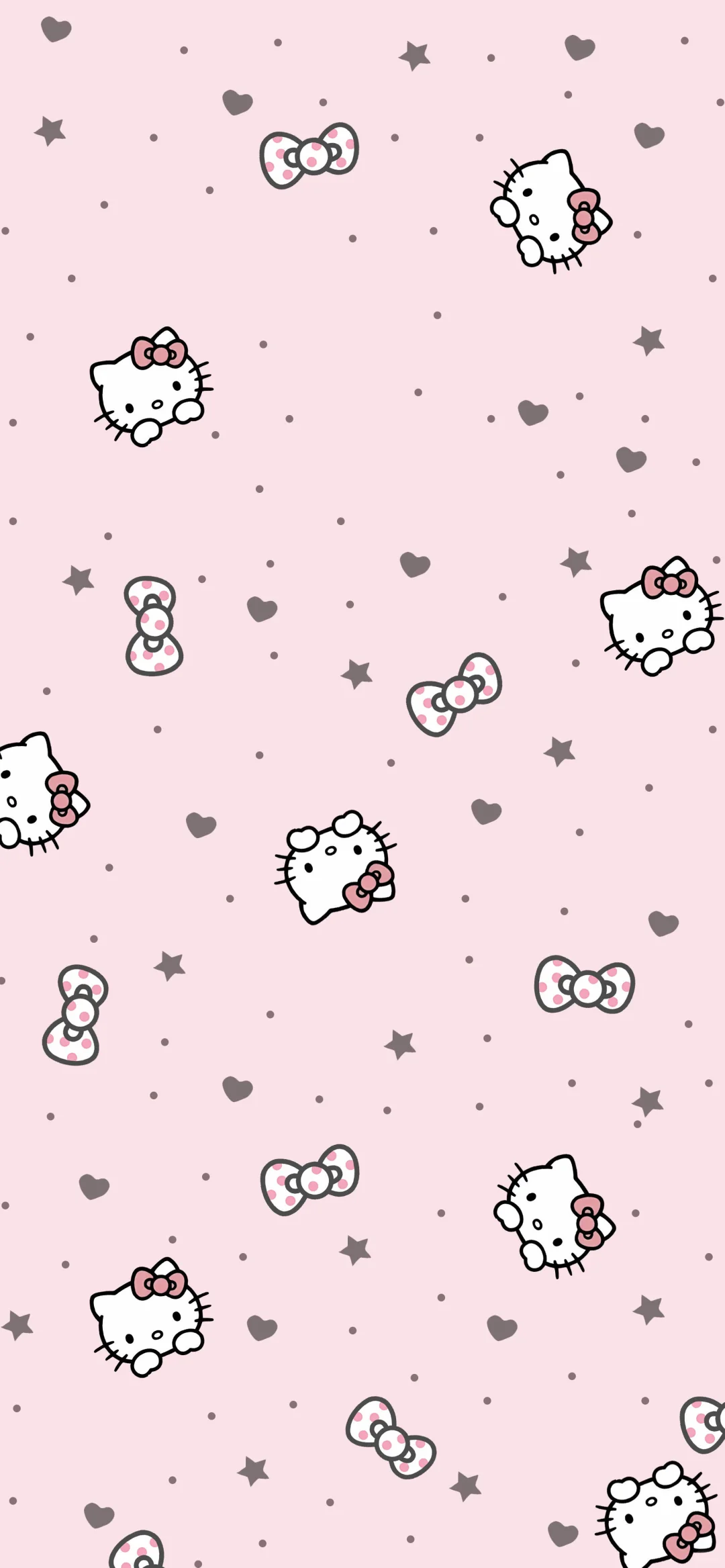 Hellokitty 粉色手机壁纸套组分享1102