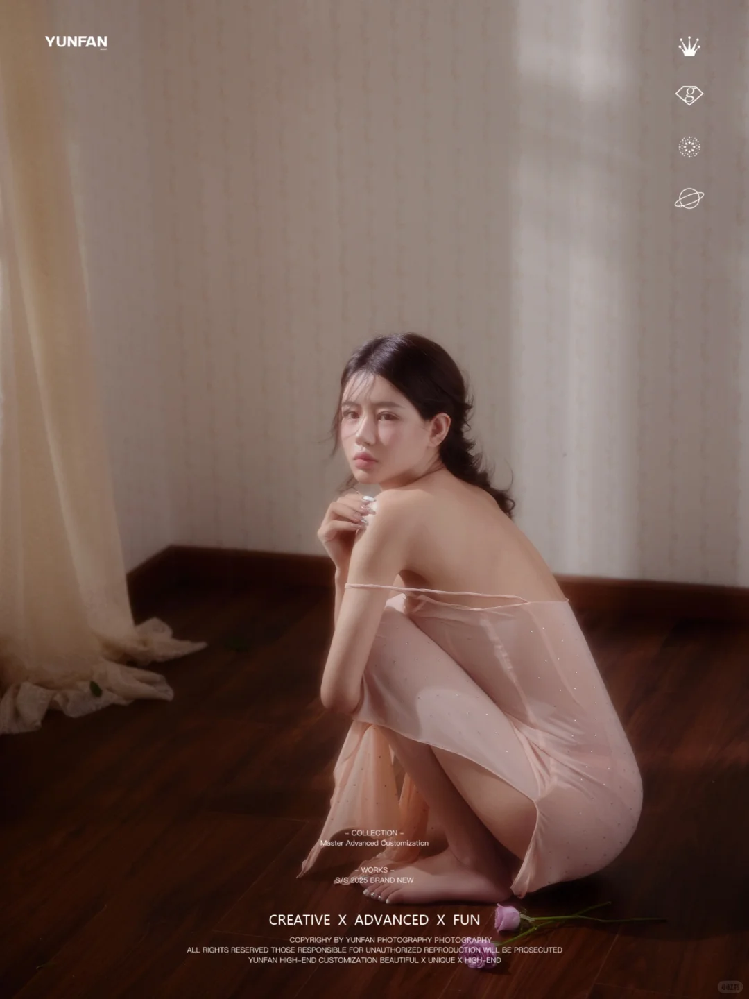 💗柔雾私房写真 | 光影下的纯欲氛围感~