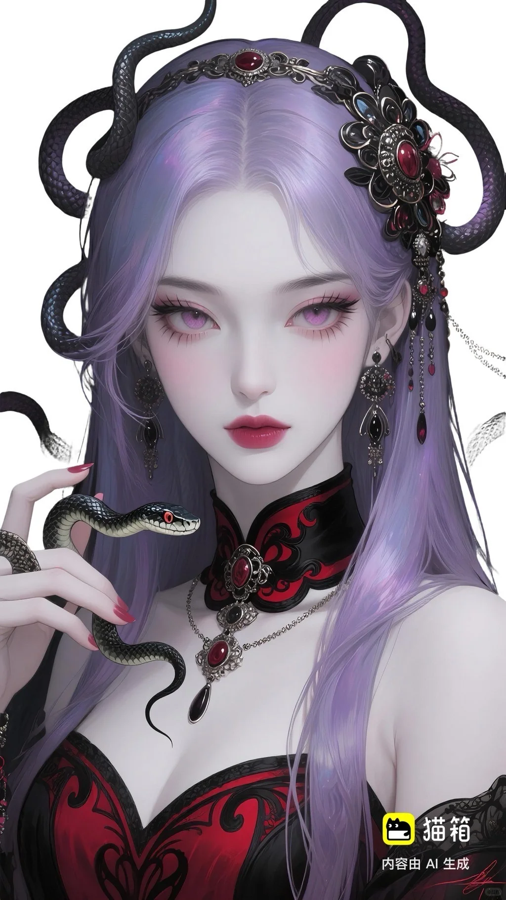 （恐蛇勿入）蛇妖女宝｜🐱关键词