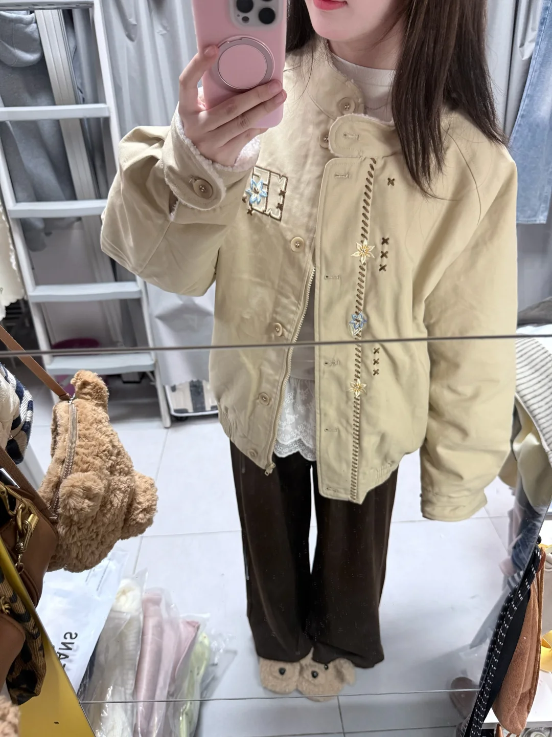 分享厚外套穿搭思路✖️2️⃣