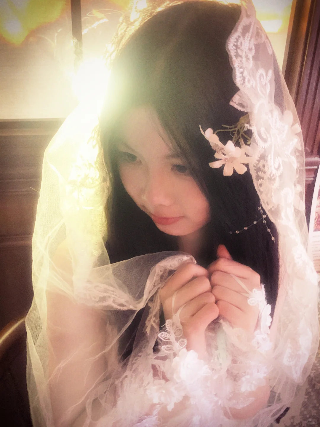 “我温柔的美妻👰🏻‍♀，我一直愿意”