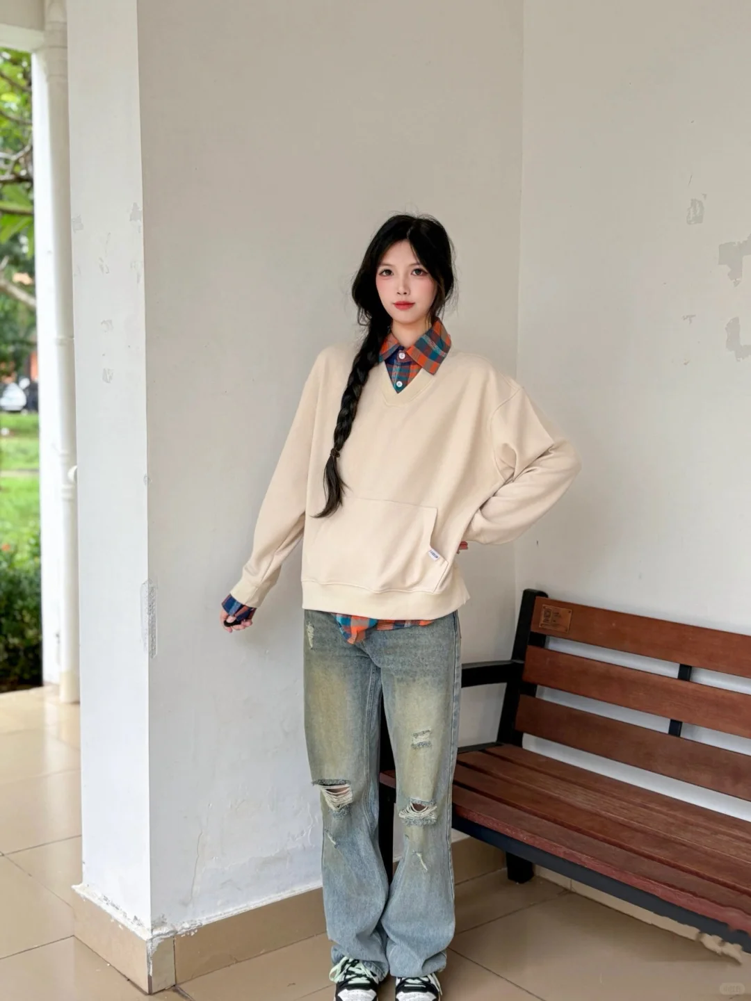 172女大一周上课穿什么～