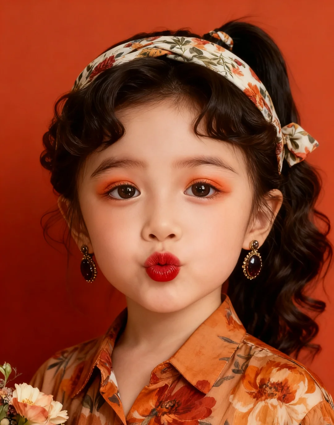 来自小小年纪的妈系女神范