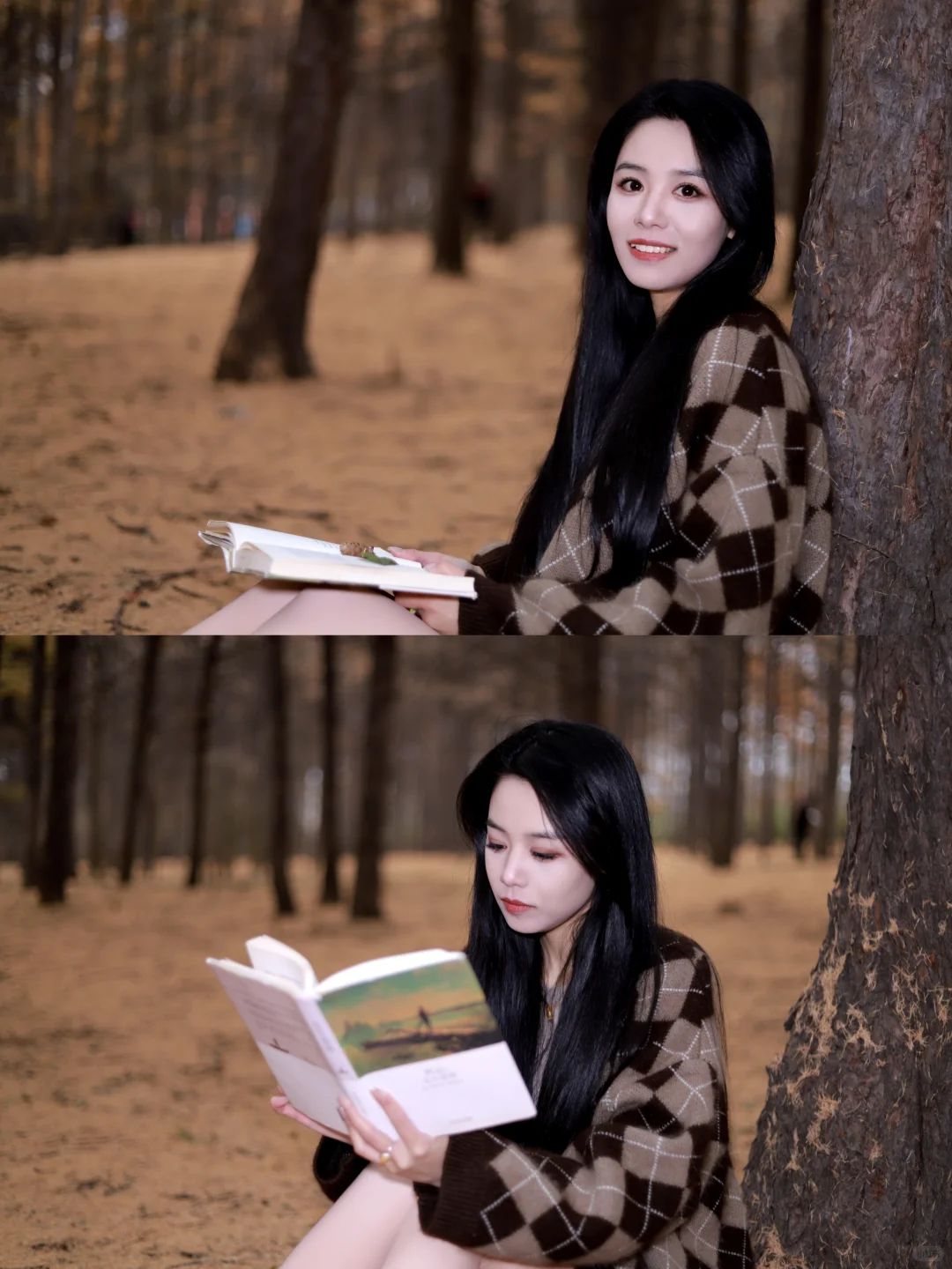 哈尔滨女摄约拍客片|人间忽晚，山河已秋