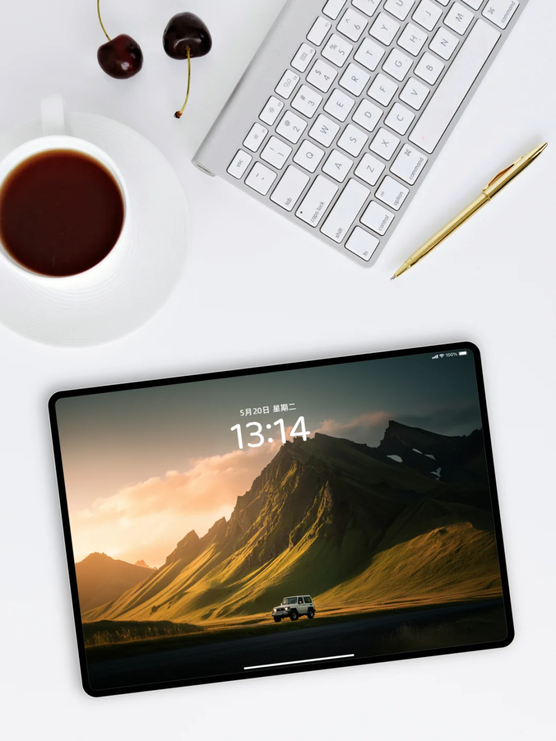 复古越野车 l 高山日落