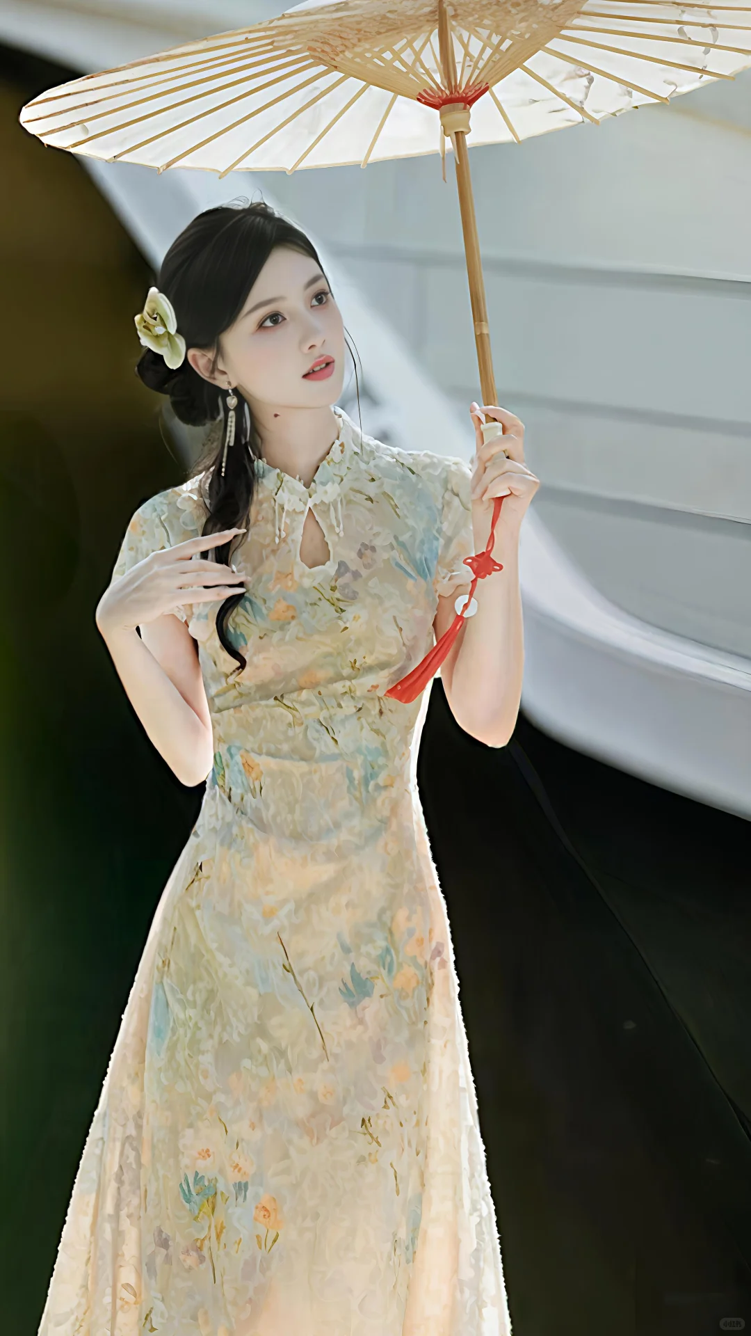 绝色旗袍美人，一眼万年🌸