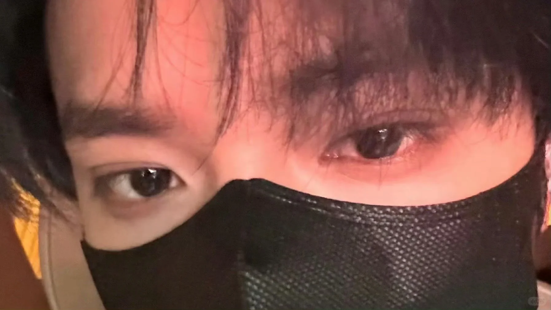 刘耀文的眼睛亮的妖艳