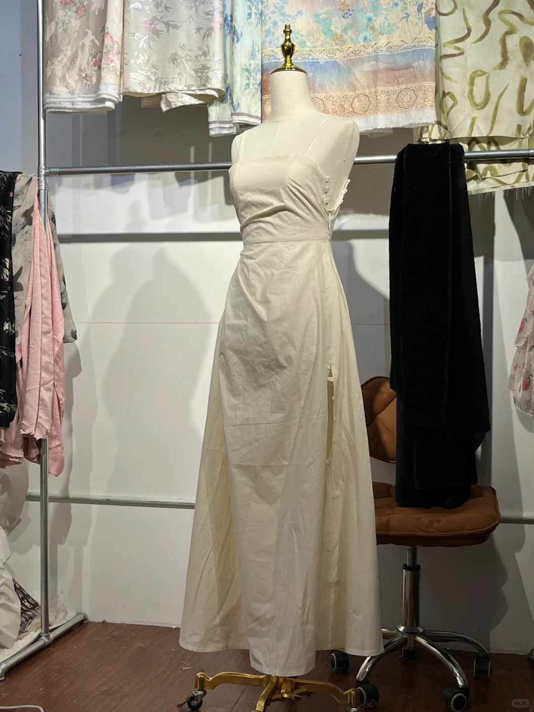 《雨夜邀请函》一版白胚样衣图透❕