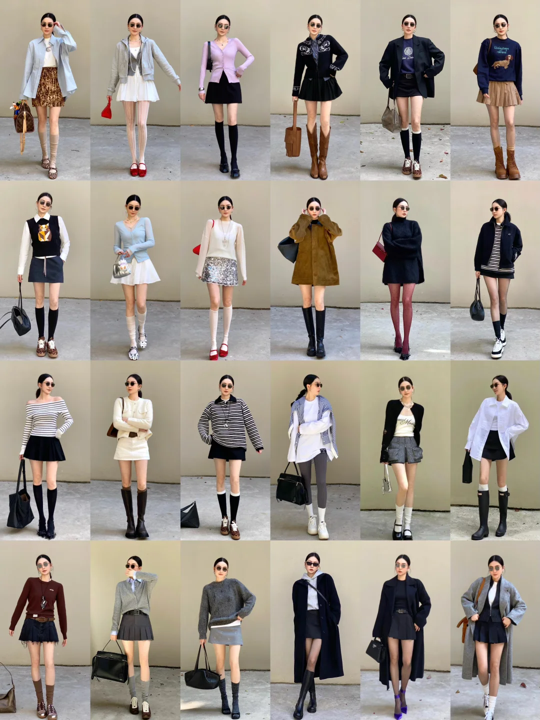 韩系气质女主感穿搭！！！