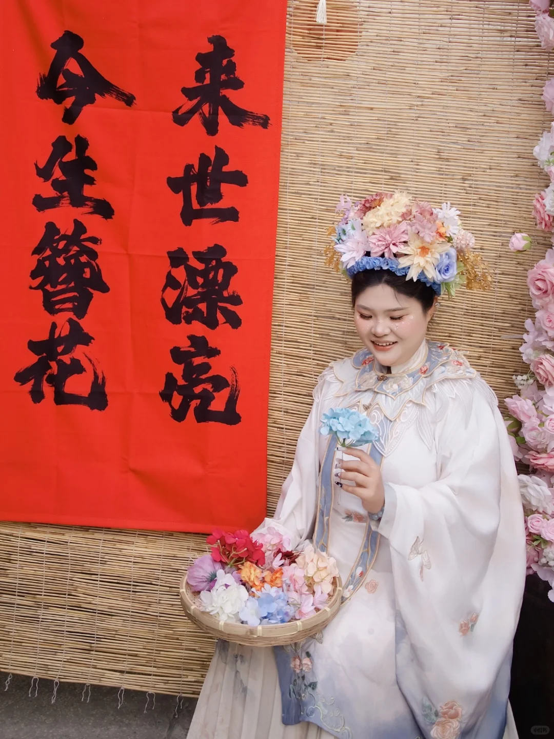 你知道吗？簪花写真修图要浅修、还原美貌！