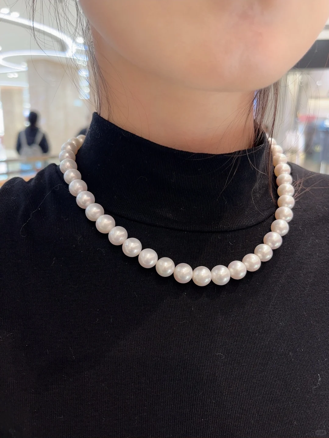 赛格‼️✨大点位天然爱迪生珍珠项链✨气场全开