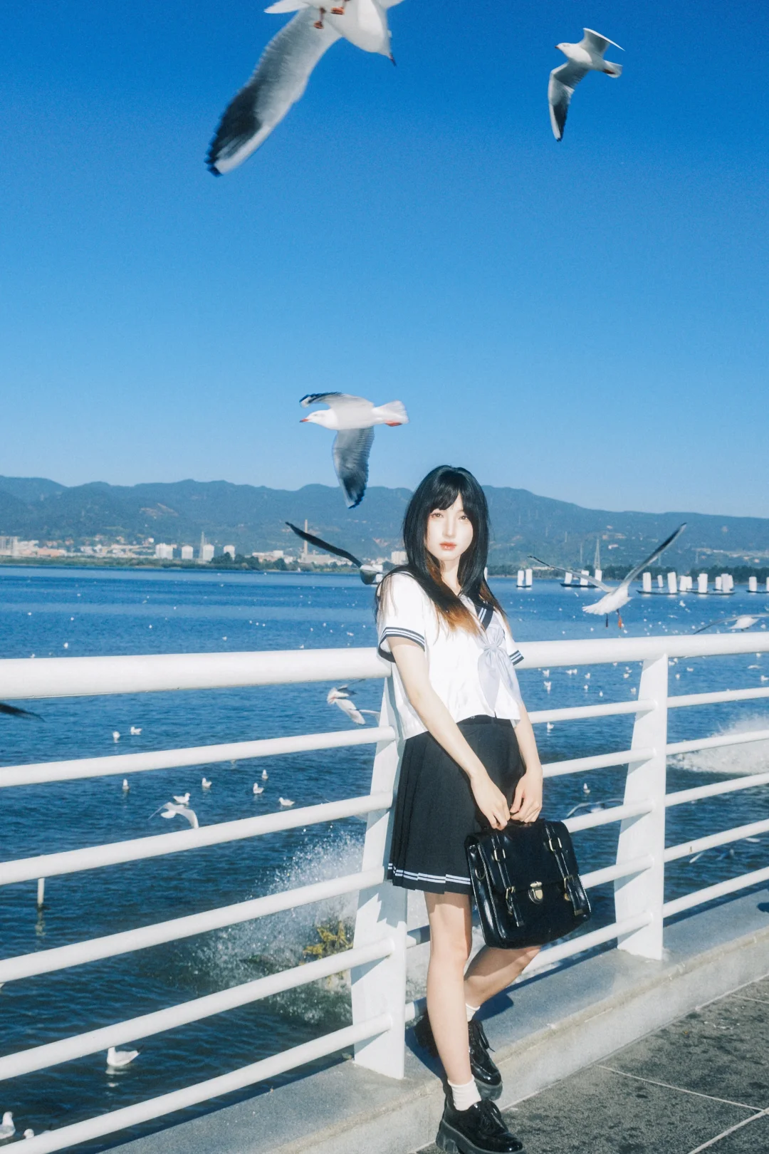 给199个在昆明的女生拍照24/199海鸥拍照