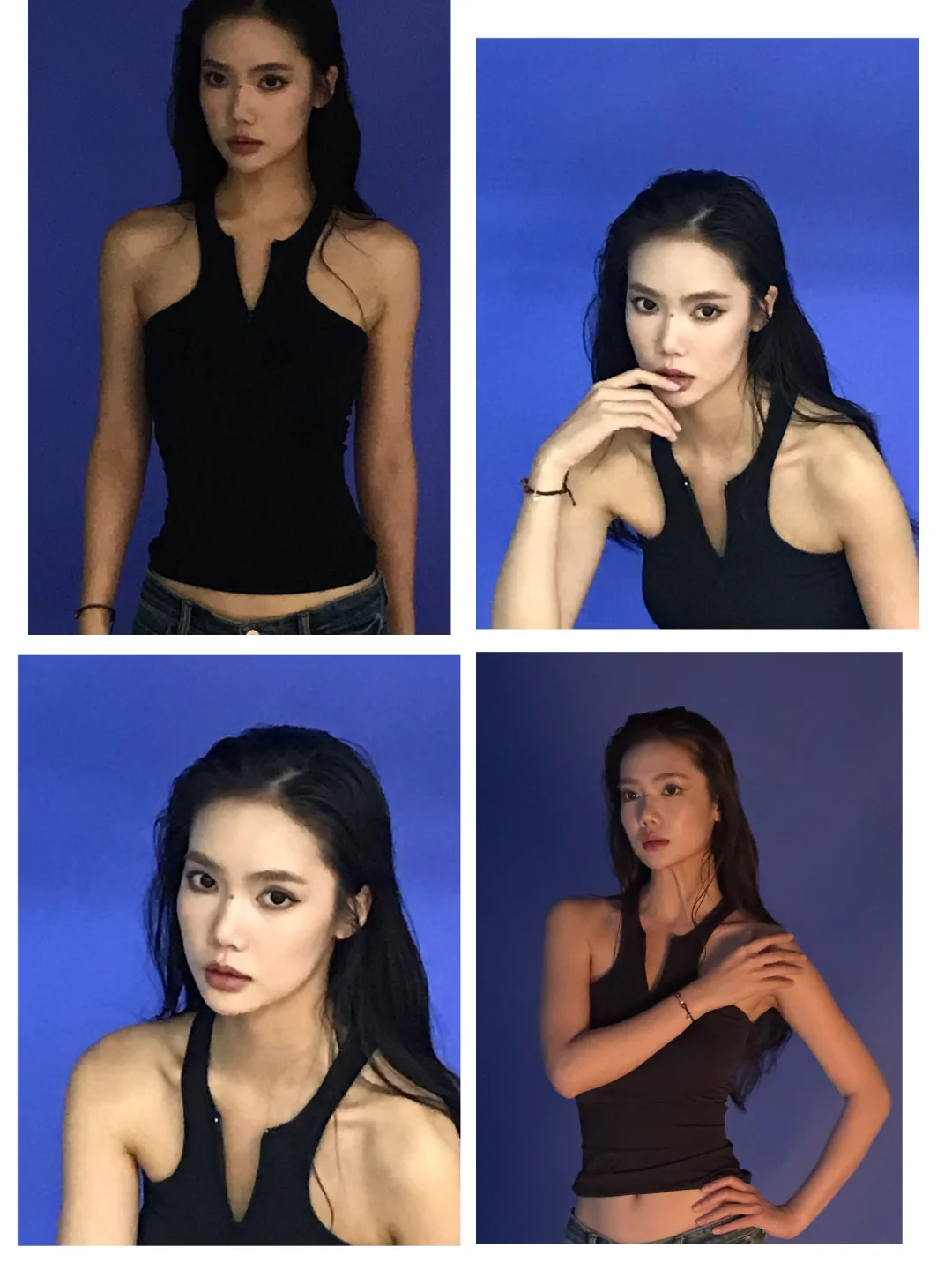 这模特化完妆怎么长得像…完全是大眼版的..