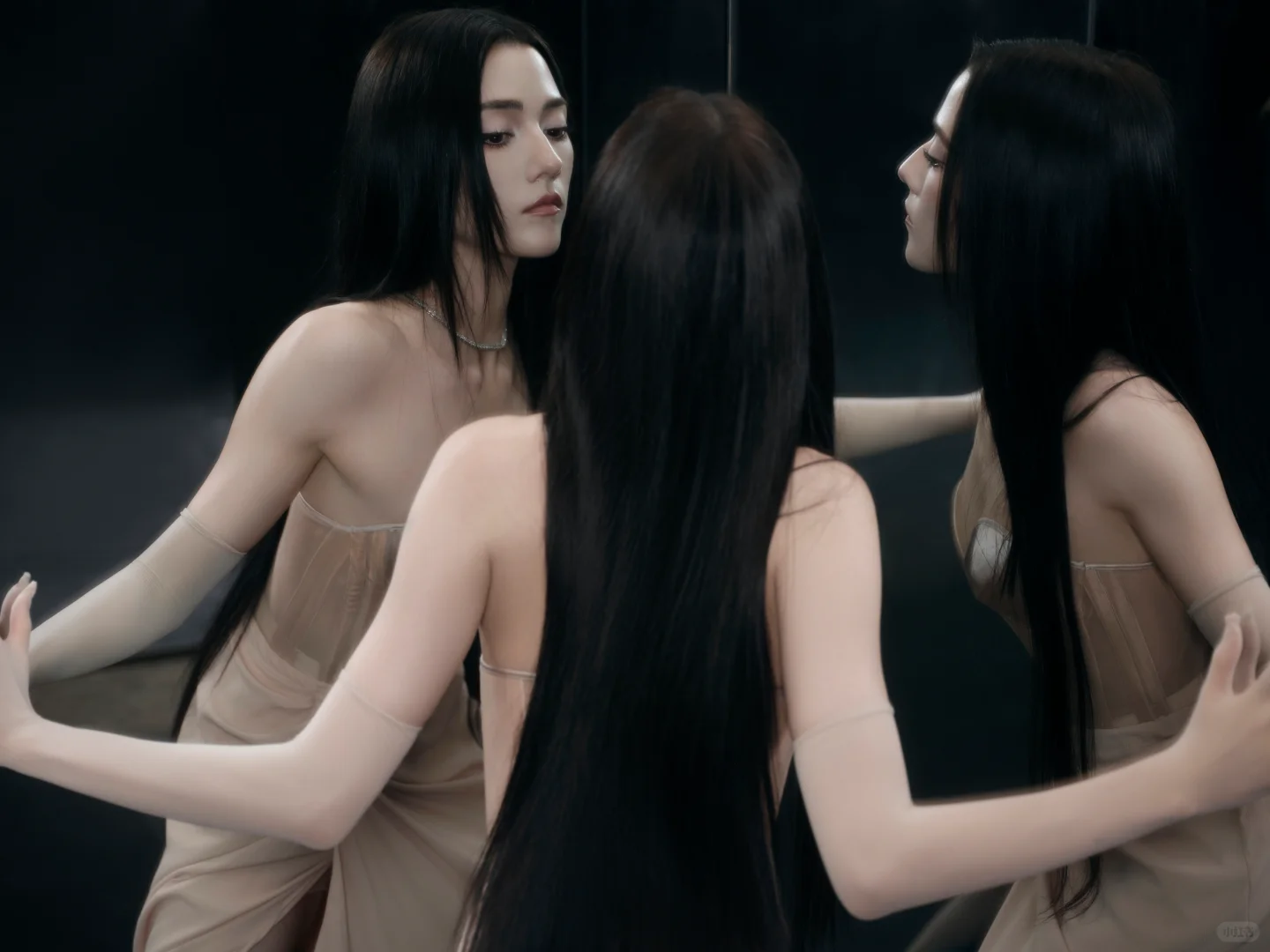 我镜头里的仿生美人娜然