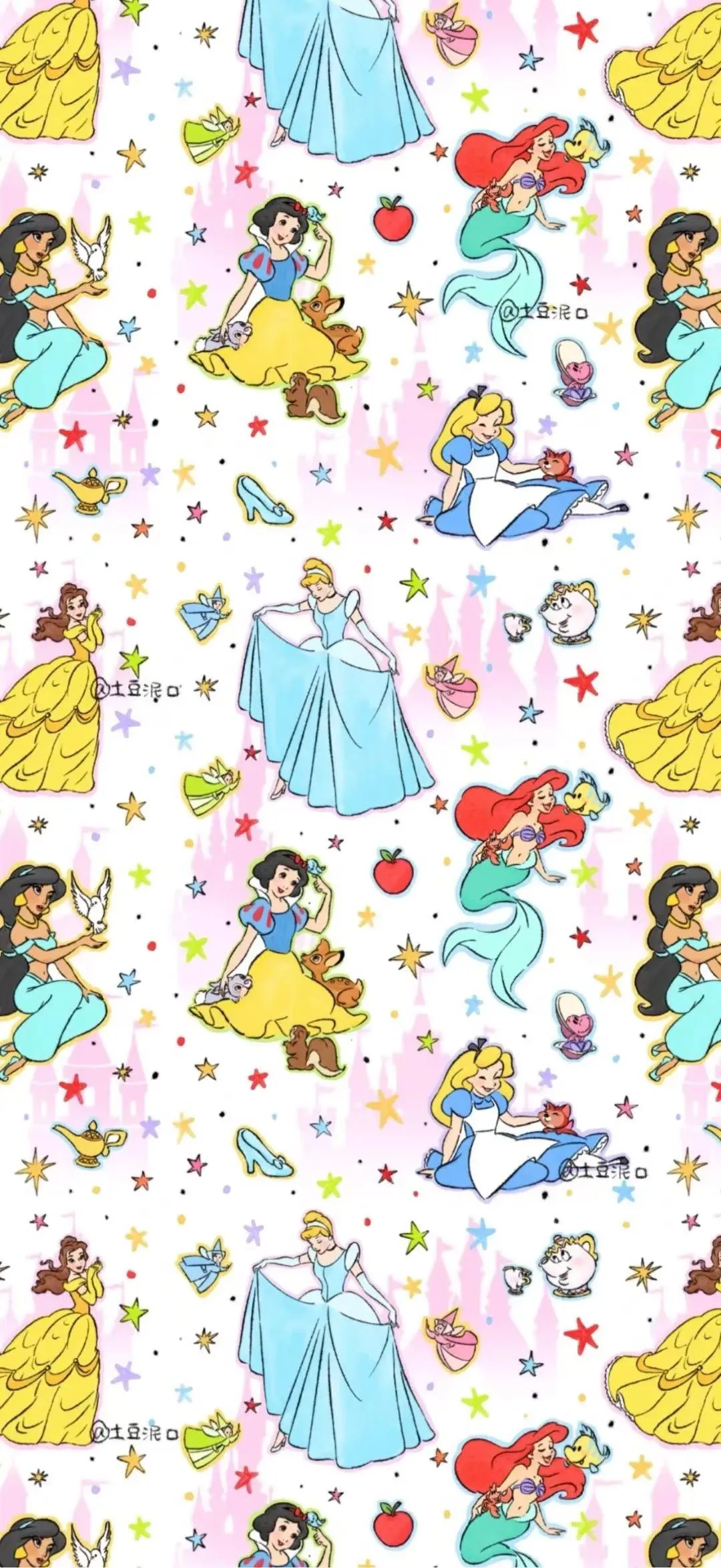 迪士尼壁纸合集｜把童话世界装进手机屏幕