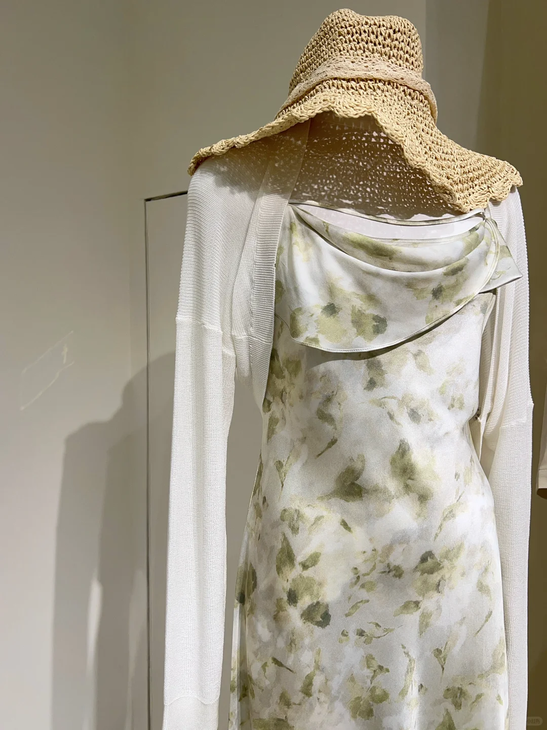 TKYSHOP#薄荷曼波真丝吊带裙解锁清凉夏日💚