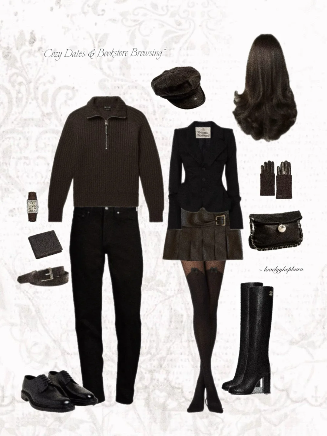 情侣约会穿搭｜6套场景look✨