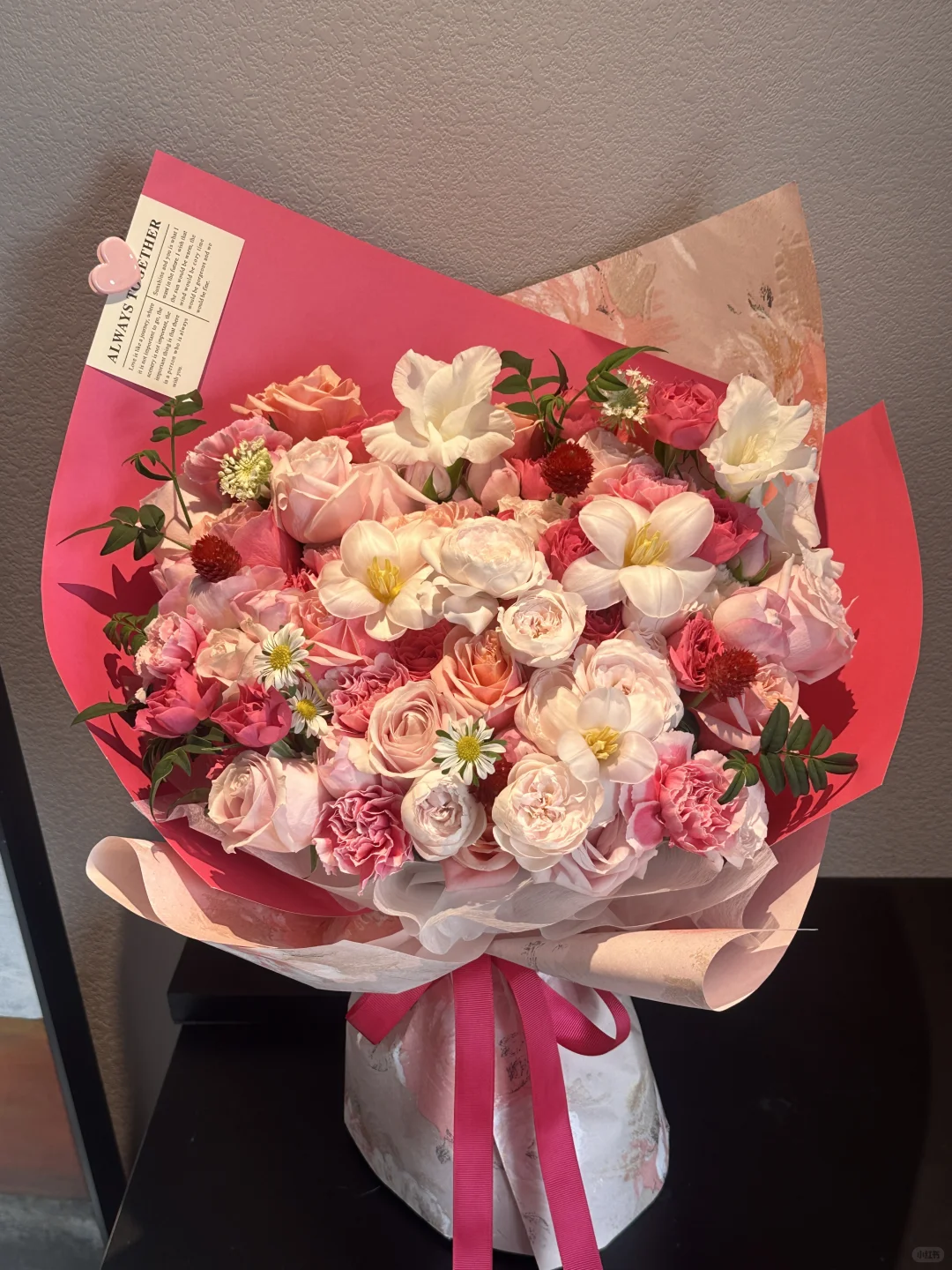 南通观山花店/玫红色➕粉色系~温柔且妖艳