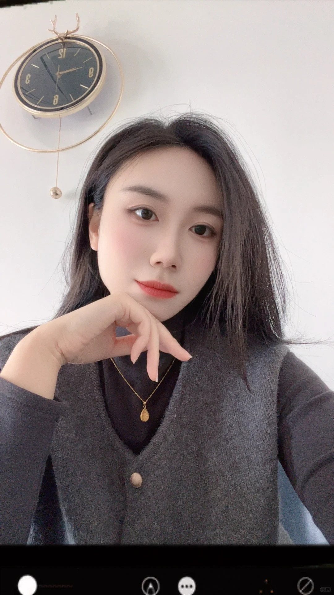 我要是扎起头发来你就跑不了了