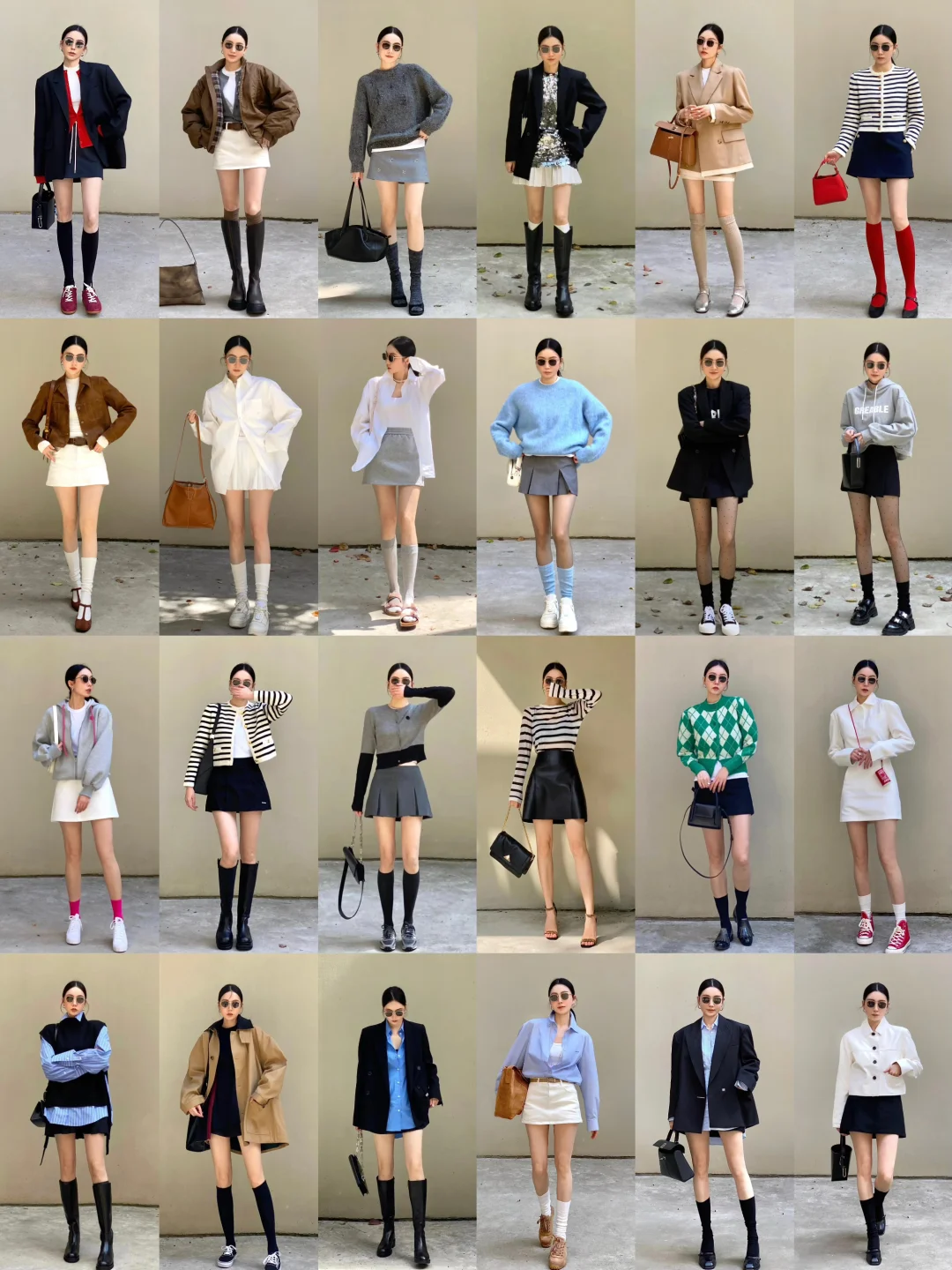 韩系气质女主感穿搭！！！
