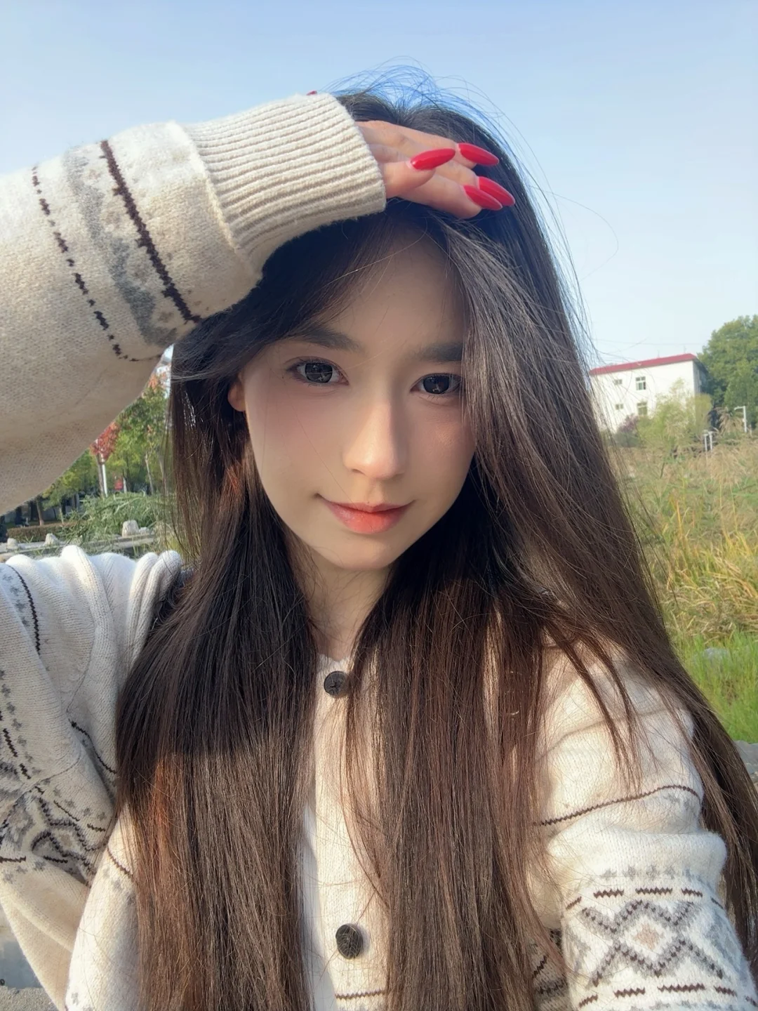 秋天的阳光好温暖好舒服