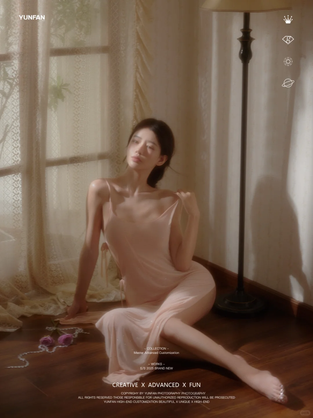 💗柔雾私房写真 | 光影下的纯欲氛围感~