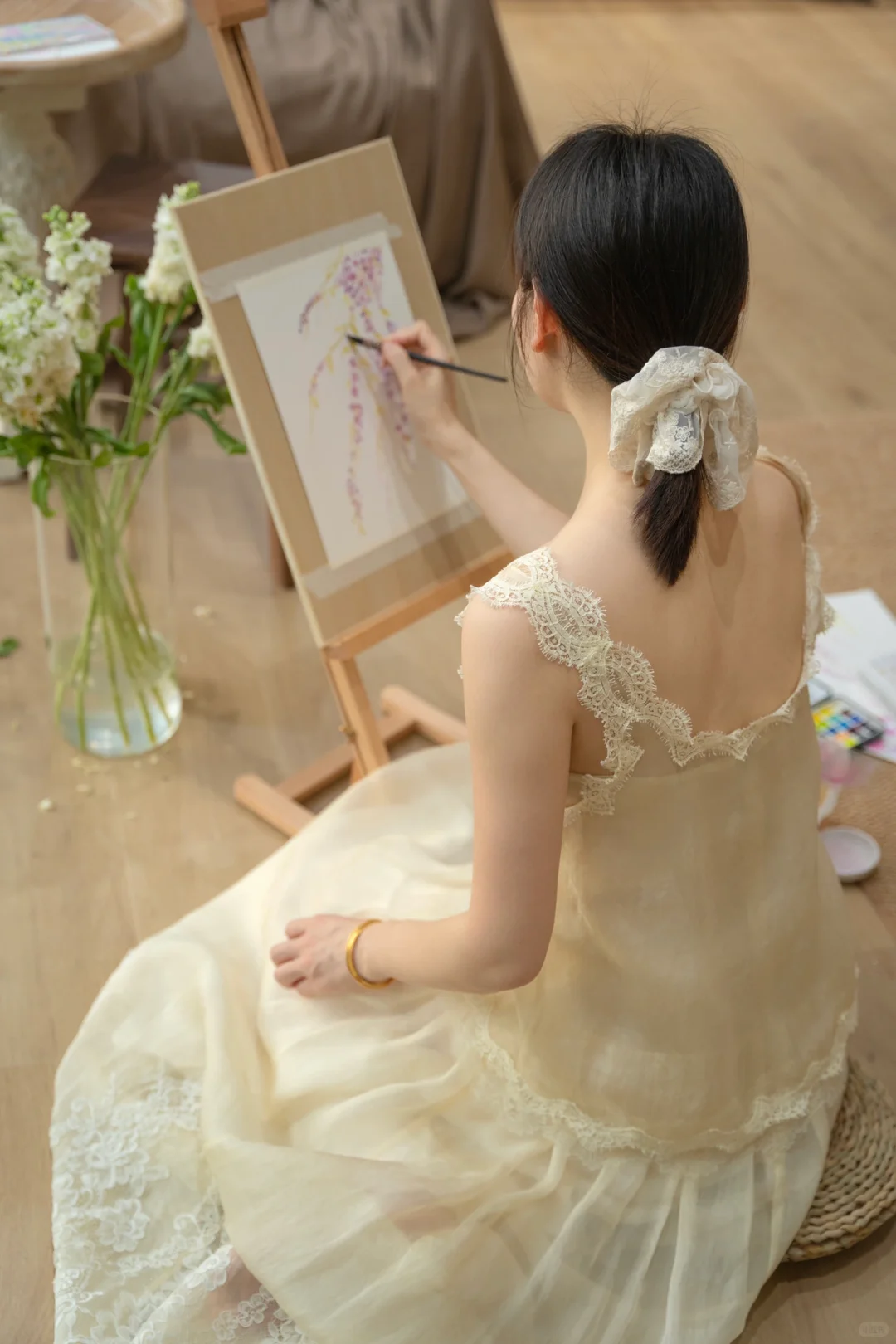 女孩子也太美好了叭 治愈的画面🦢