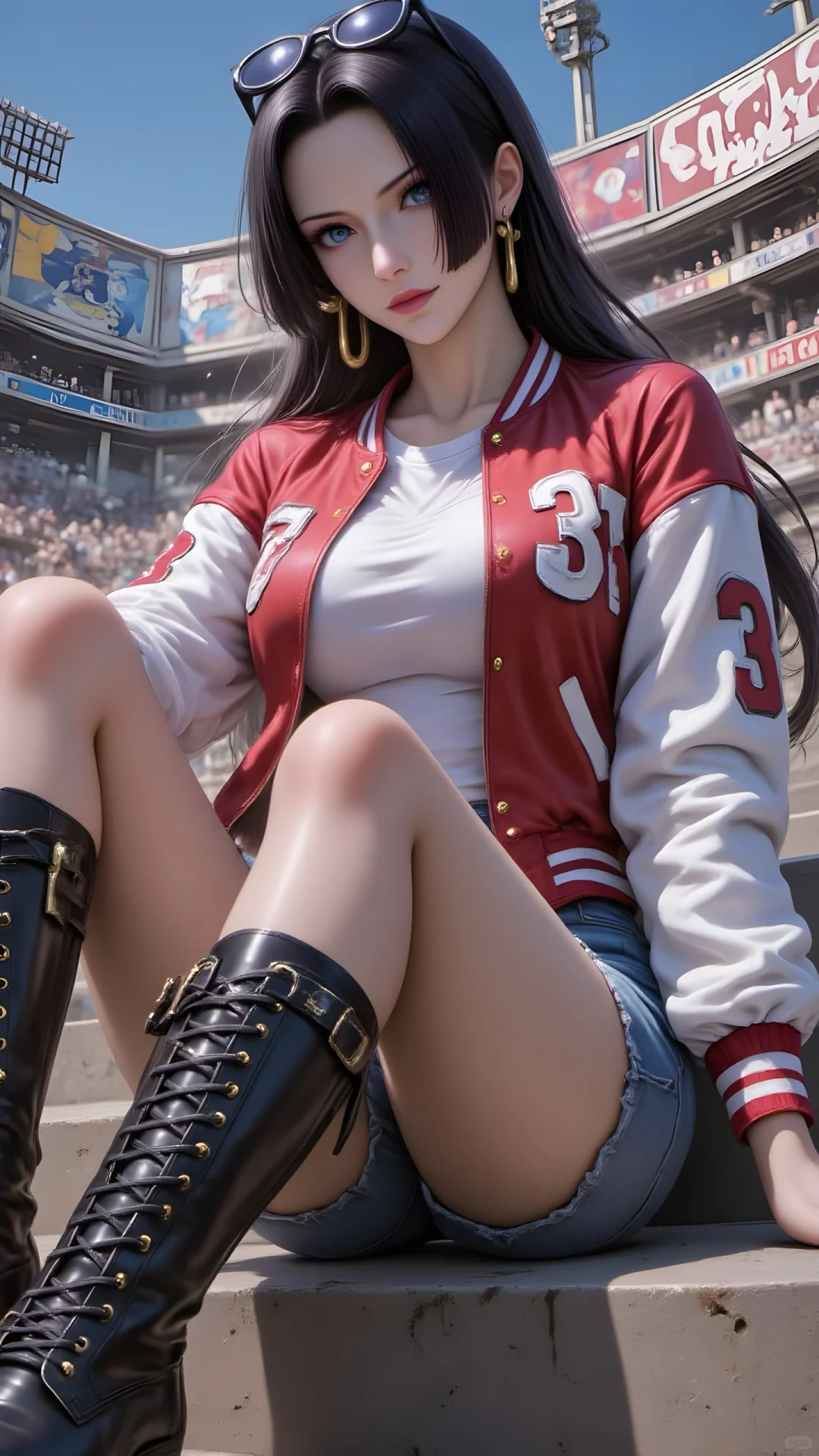 AI创作DIY海贼王女帝篇：灼影猎鸿