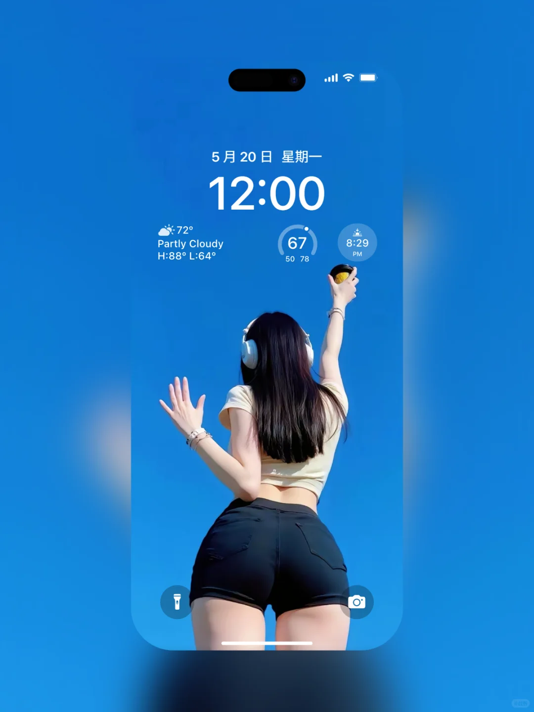 纯欲斩男锁屏 - 8K美女壁纸 iOS/安卓通用