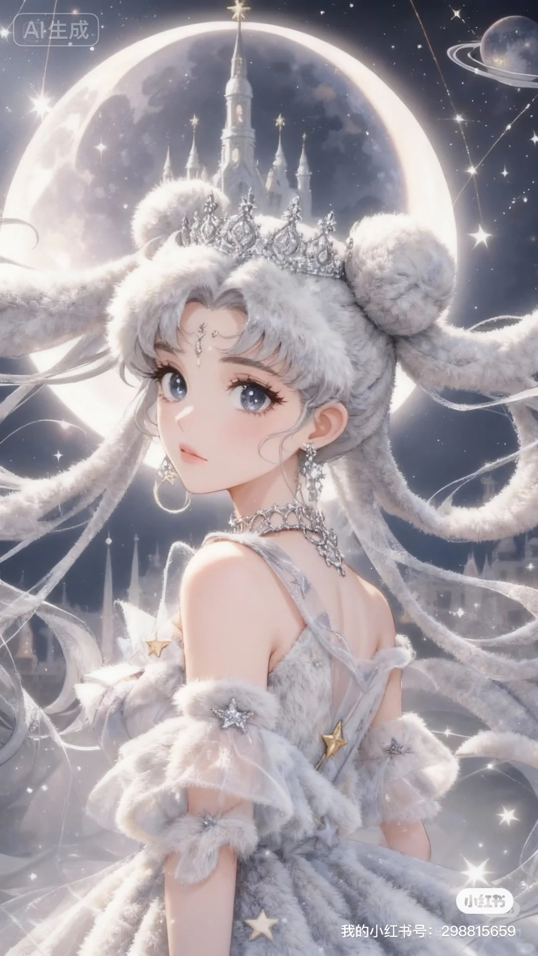 软fufu🍰毛绒绒的水冰月手机壁纸又来了❤️