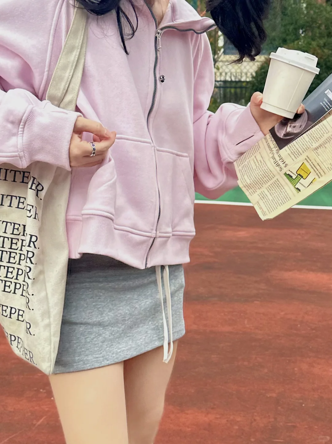 OOTD| 元气少女的秋天，哪能少了彩色卫衣