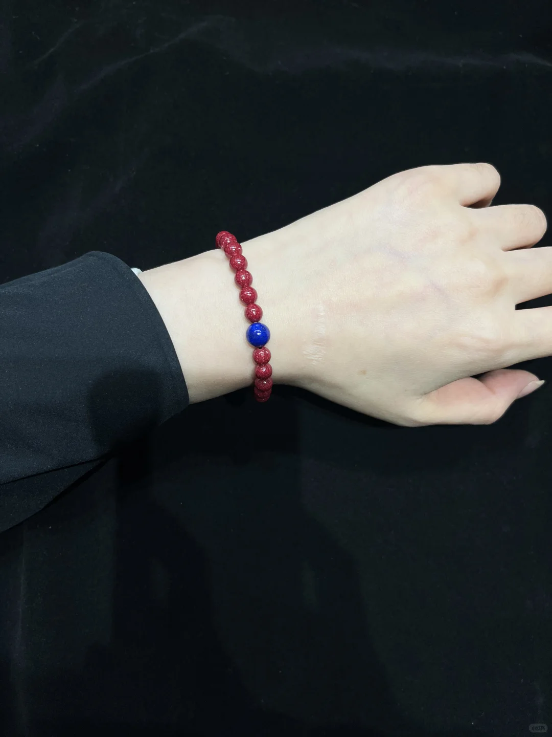 祖宗配色 朱砂青金石