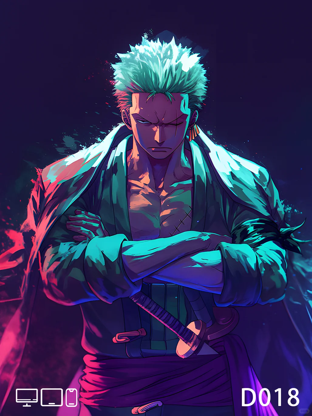 气场全开！索隆壁纸丨海贼王丨海贼王壁纸