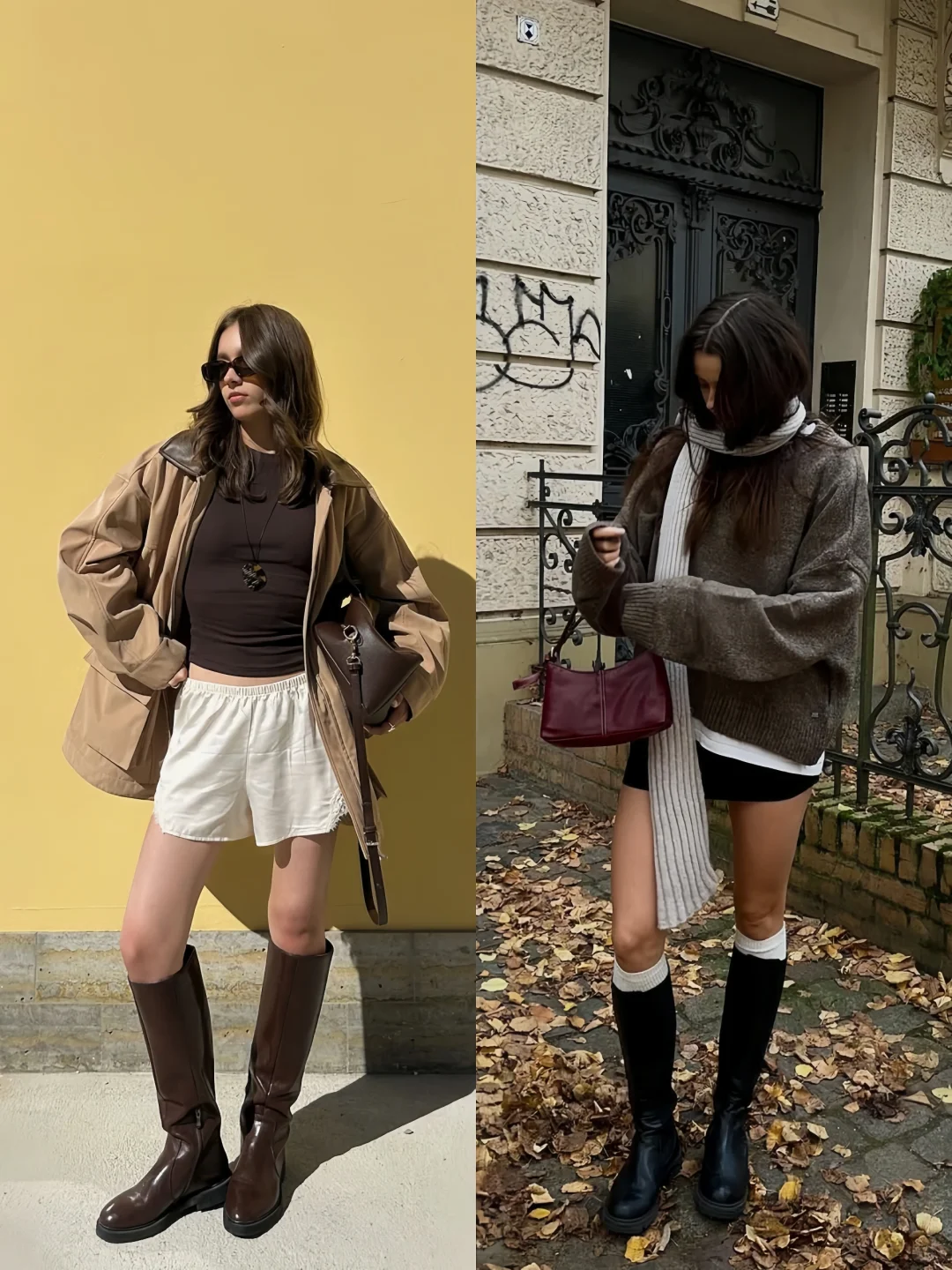 🍂别再黑白灰了！复古琥珀系显瘦还高级！