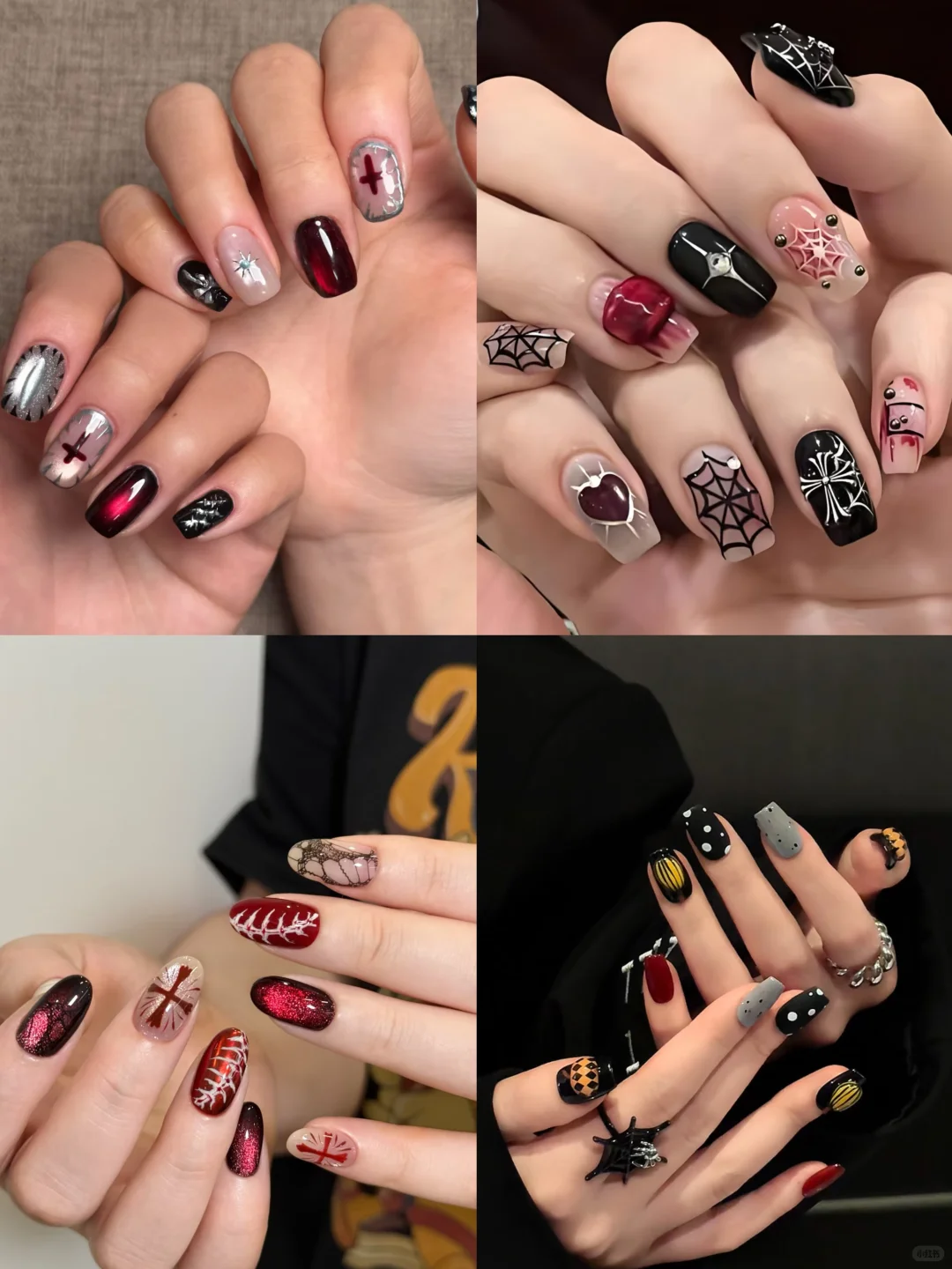 万圣节美甲系列 可爱👻来袭