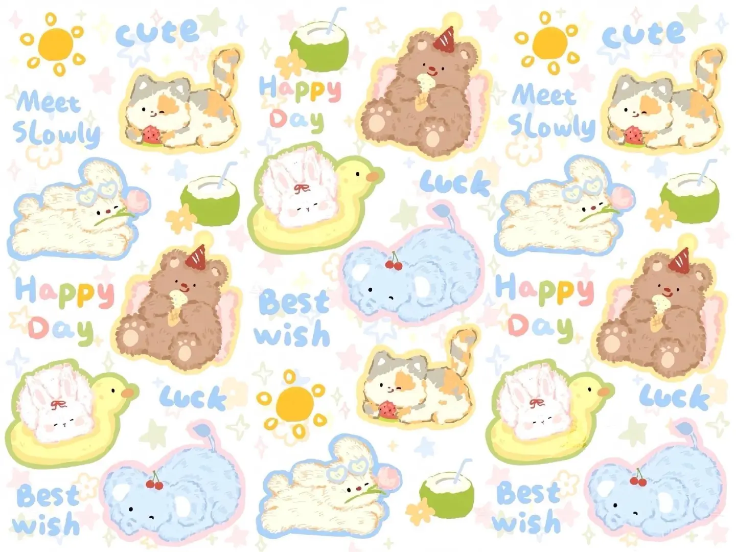 一期超级萌萌的ipad壁纸背景图🥣