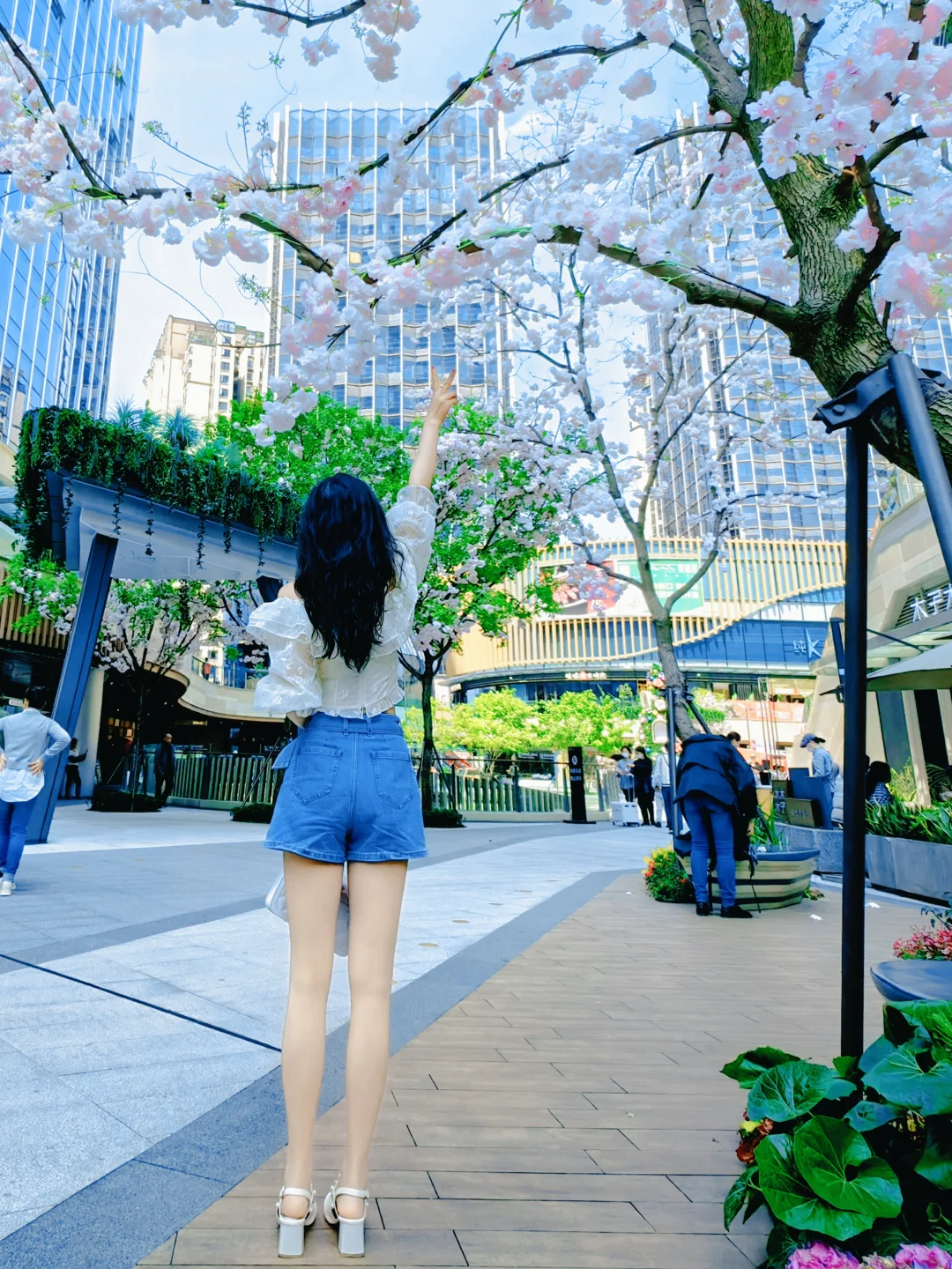 挑战全网最直的腿