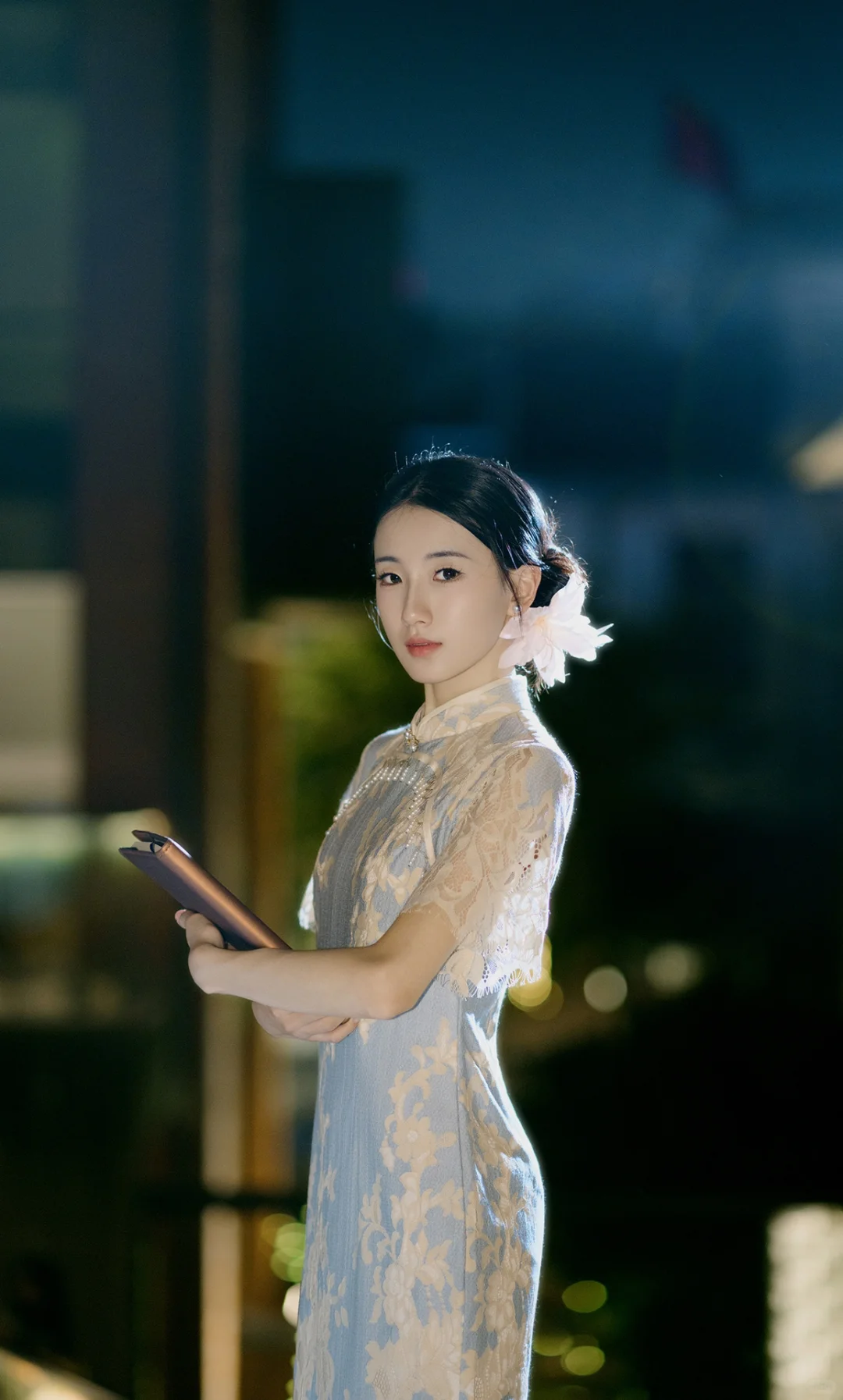 南京颐和路夜景 氛围拉满了