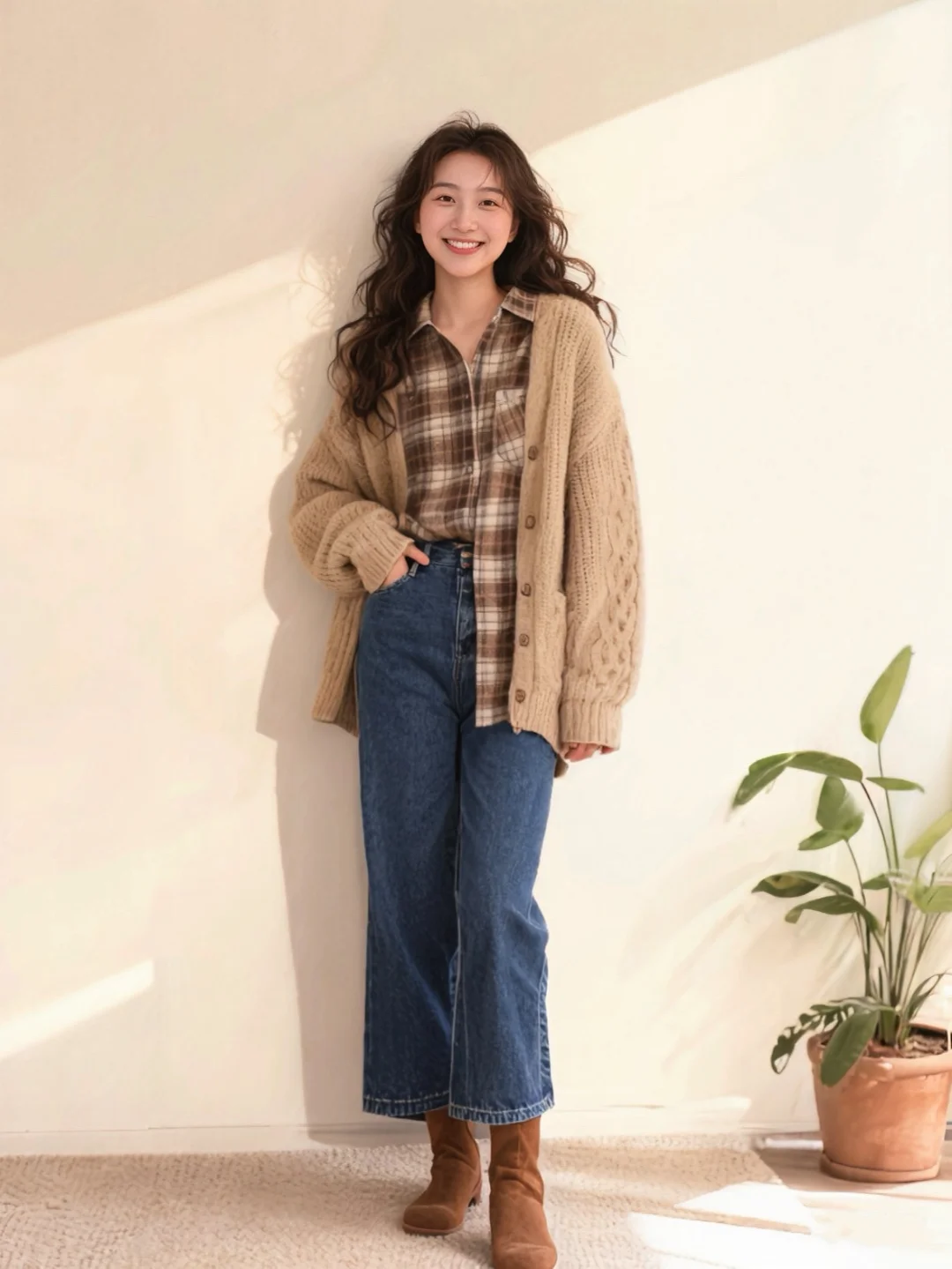 周末宅家氛围感穿搭，把松弛感焊在身上