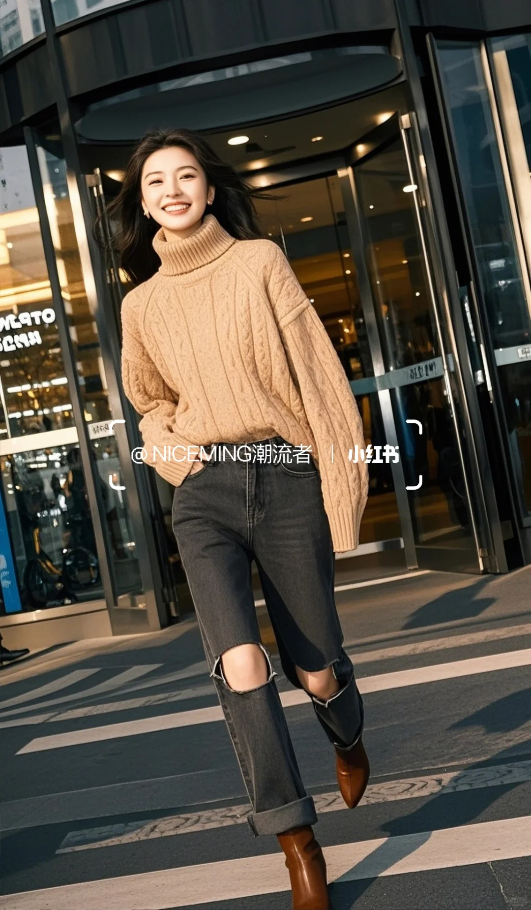 《秋冬必备！休闲时尚风穿搭，让你秒变街头焦